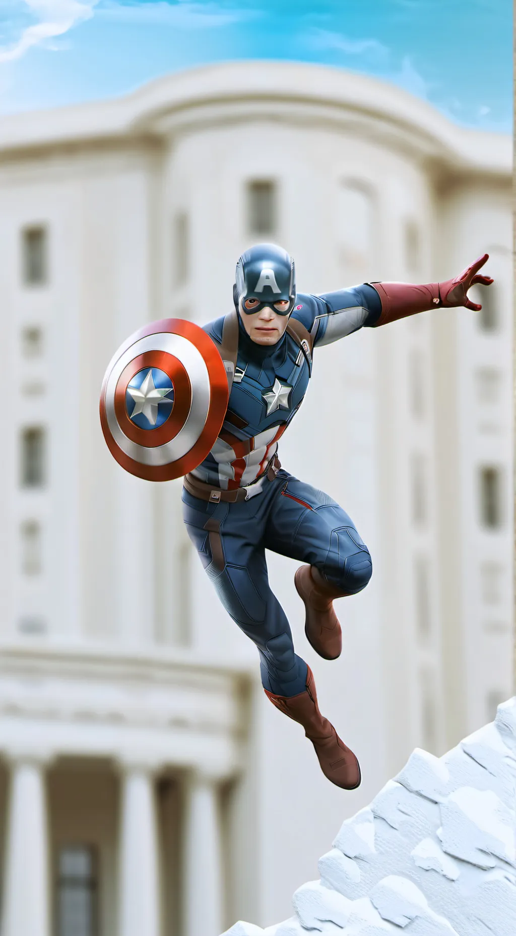 ai character: The Avengers background