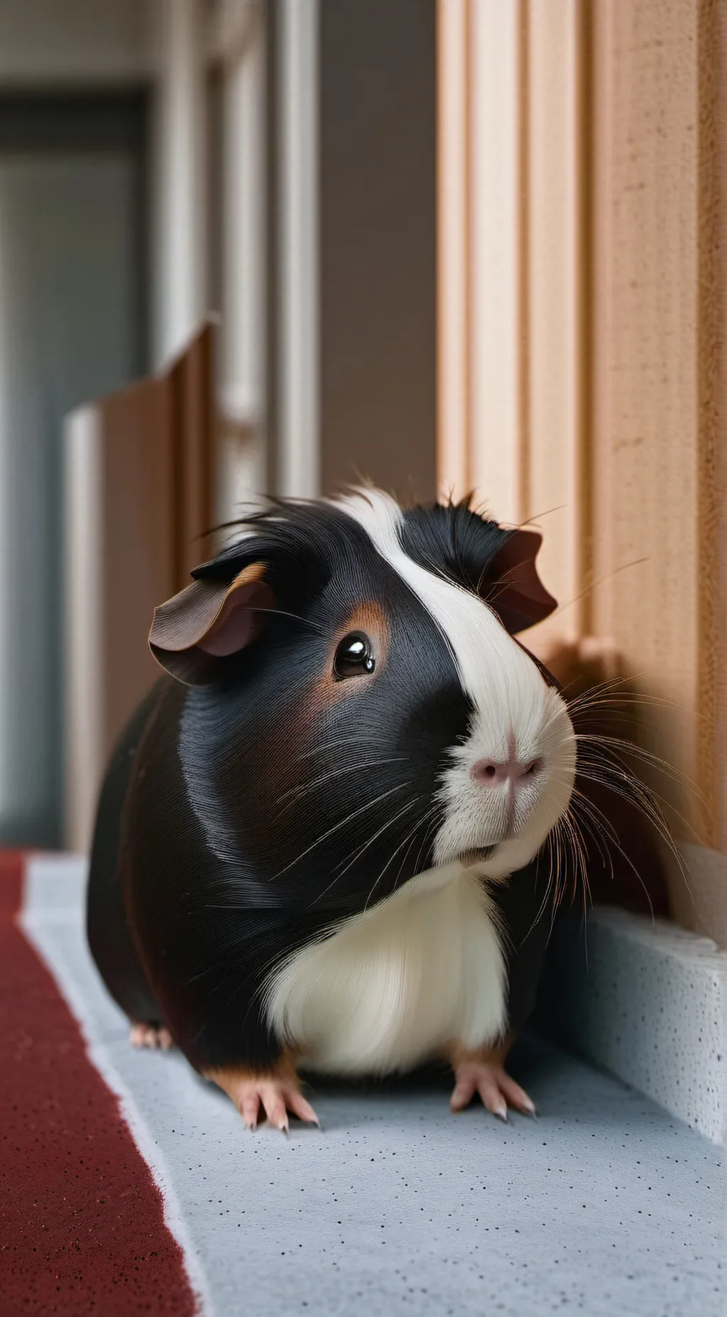 ai character: guniea pig background
