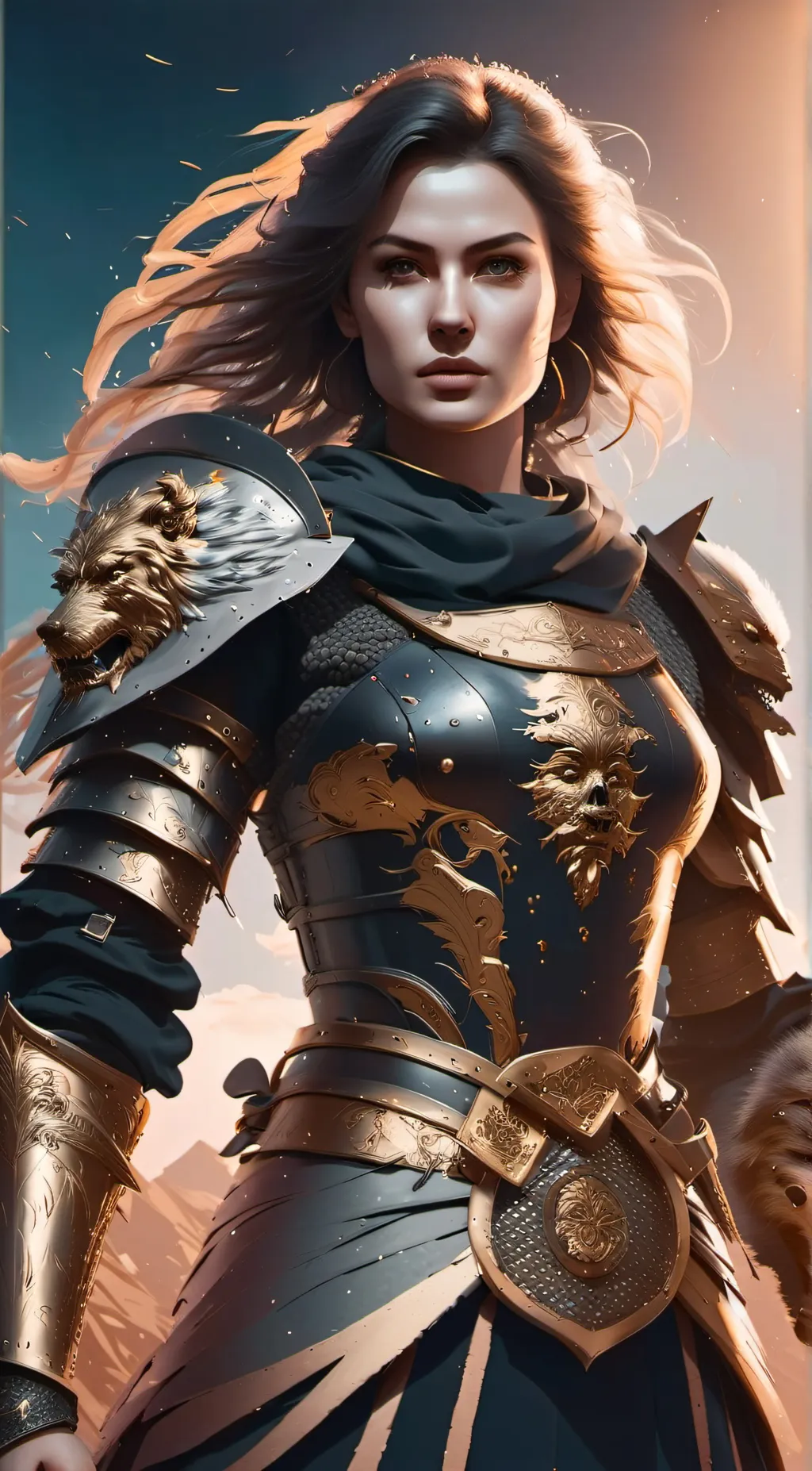 ai character: Valerie  background