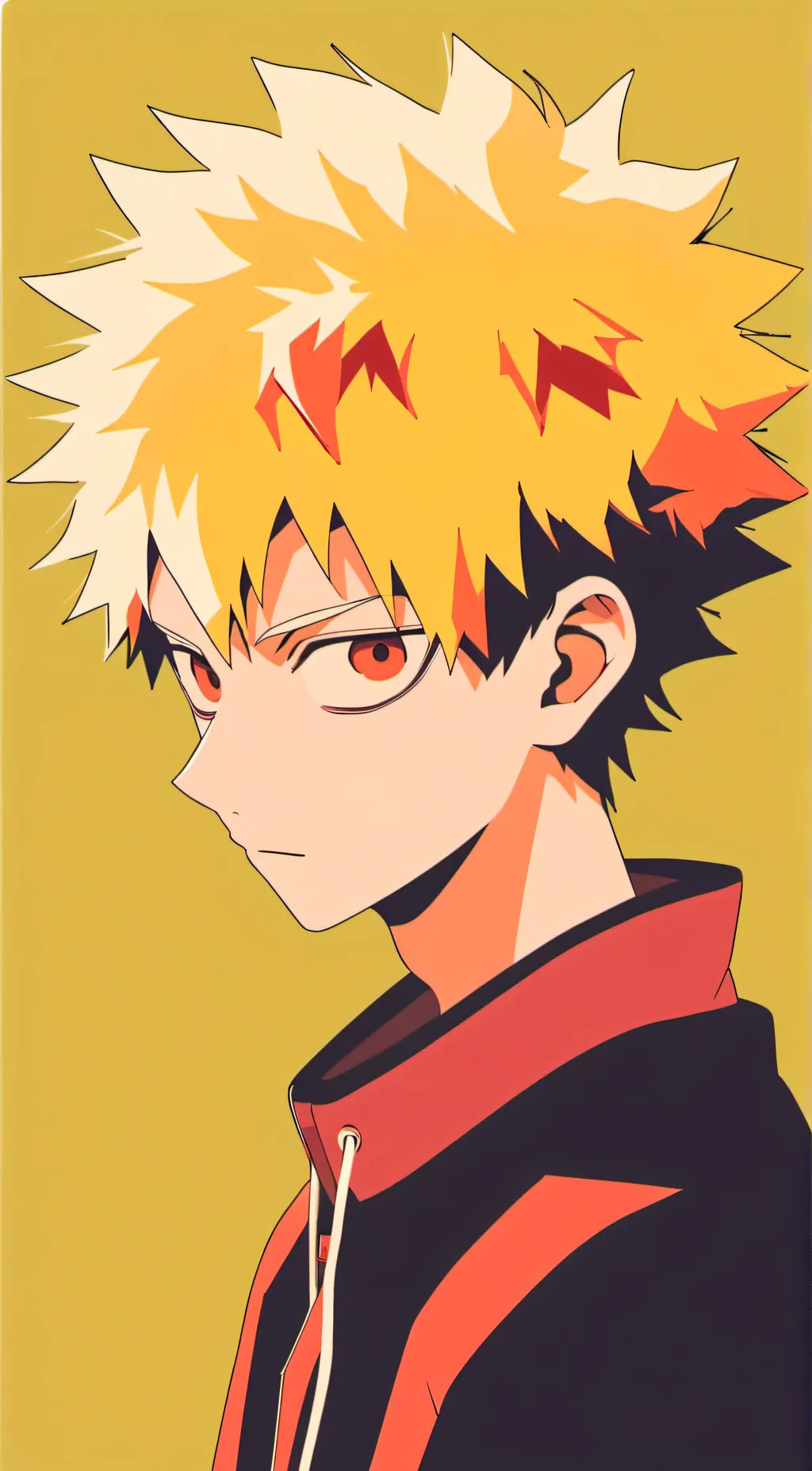ai character: Bakugo background