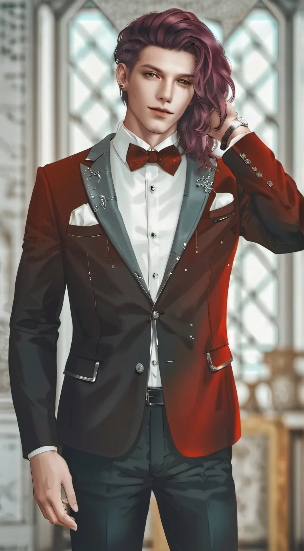 ai character: Yuri Hanamitchi background