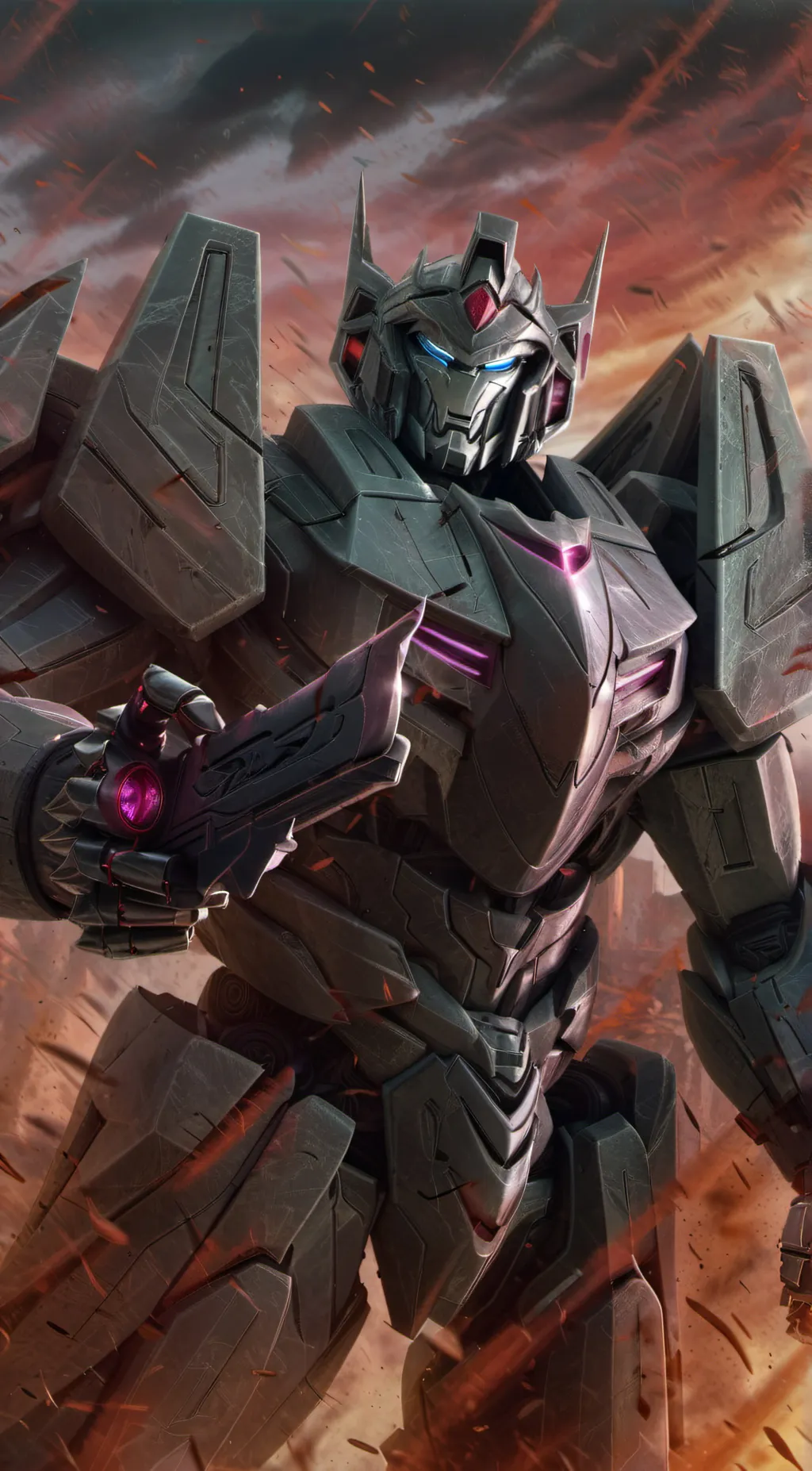 ai character: Megatron background