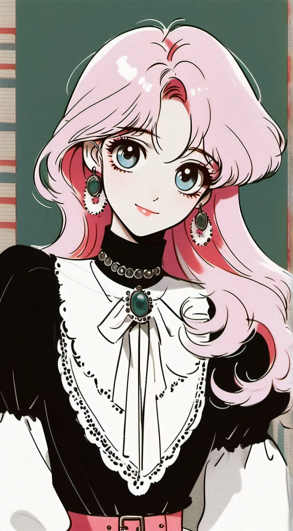 ai character: Luna background