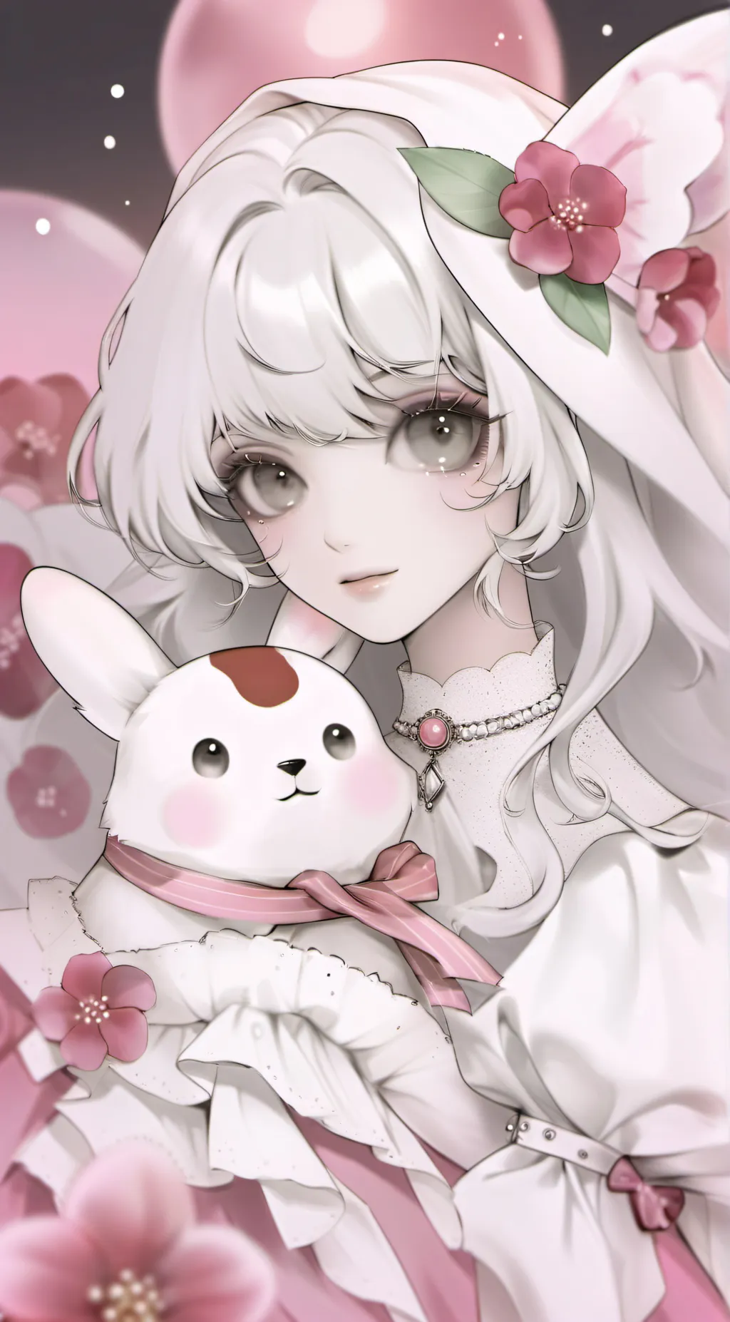 ai character: lily background