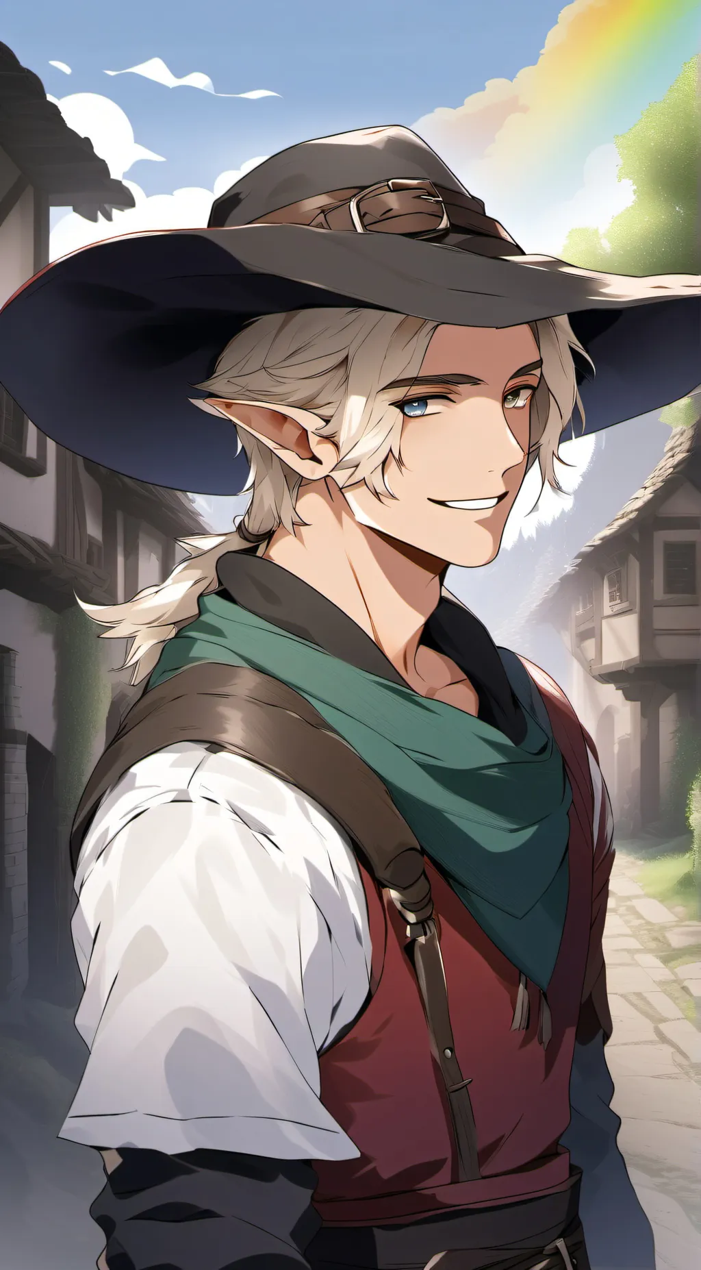 ai character: Gallion background