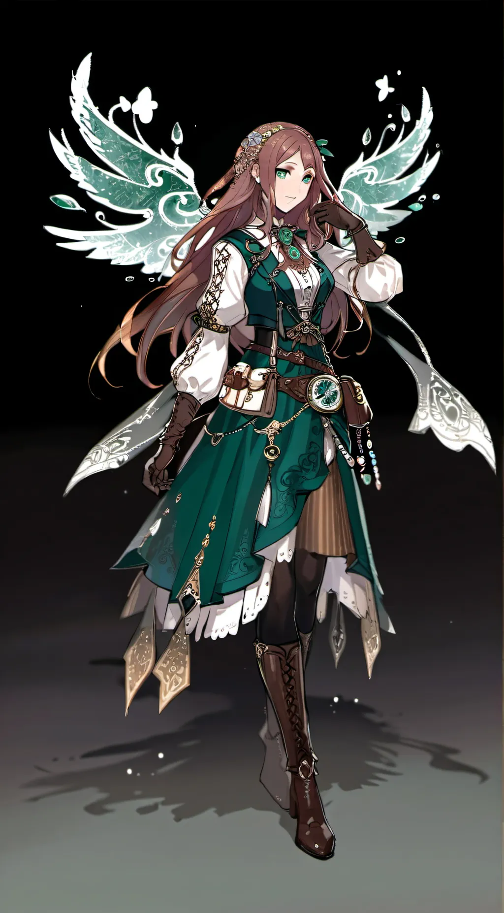 ai character: Four background