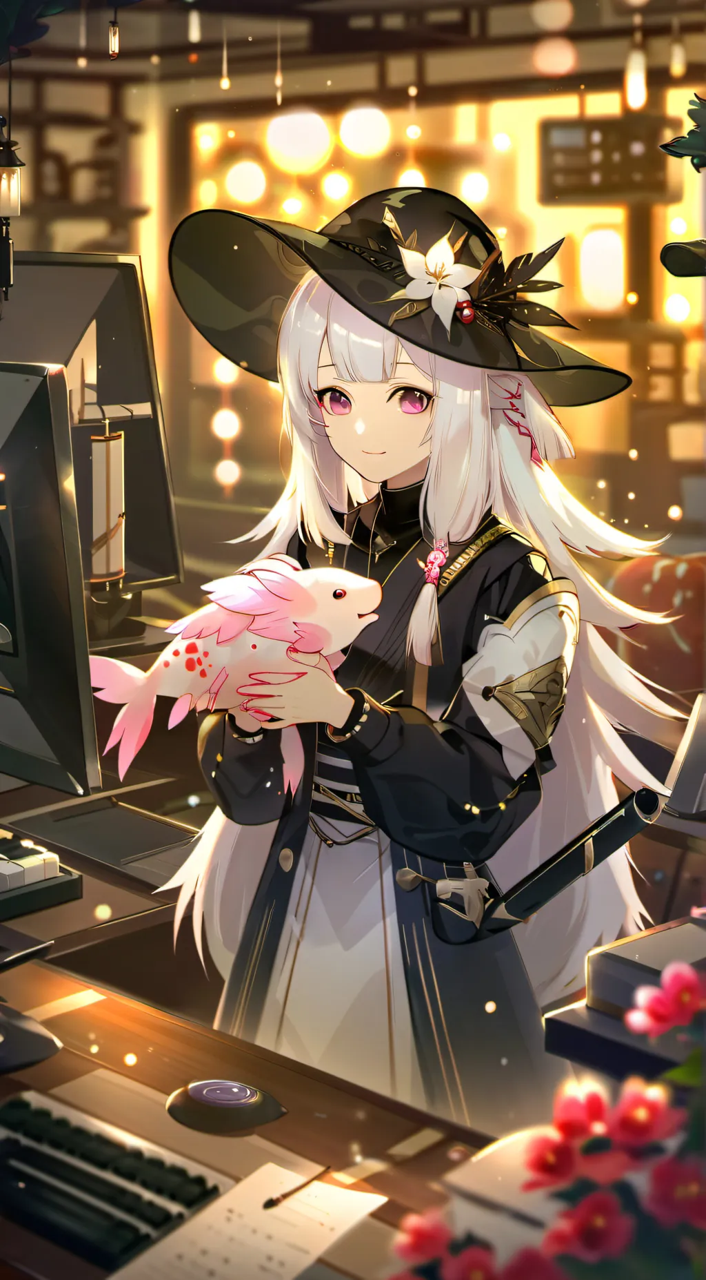 ai character: Kinito pet background