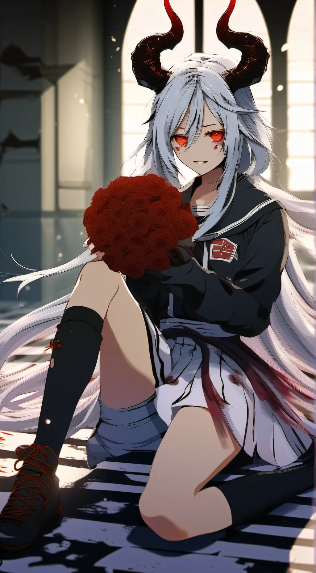 ai character: lori  background