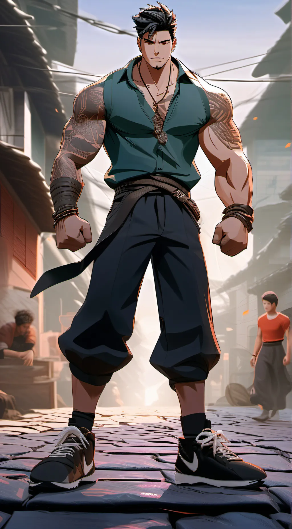 ai character: alex background