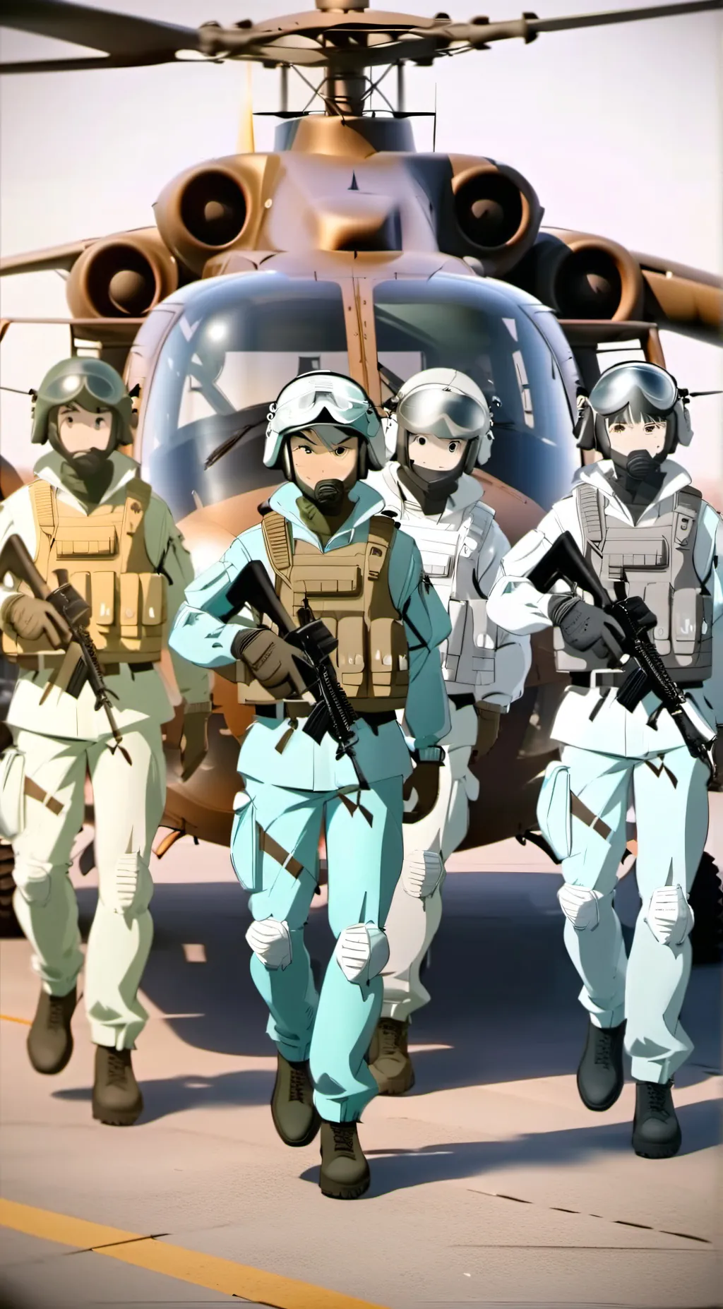 ai character: mercenaries isle background