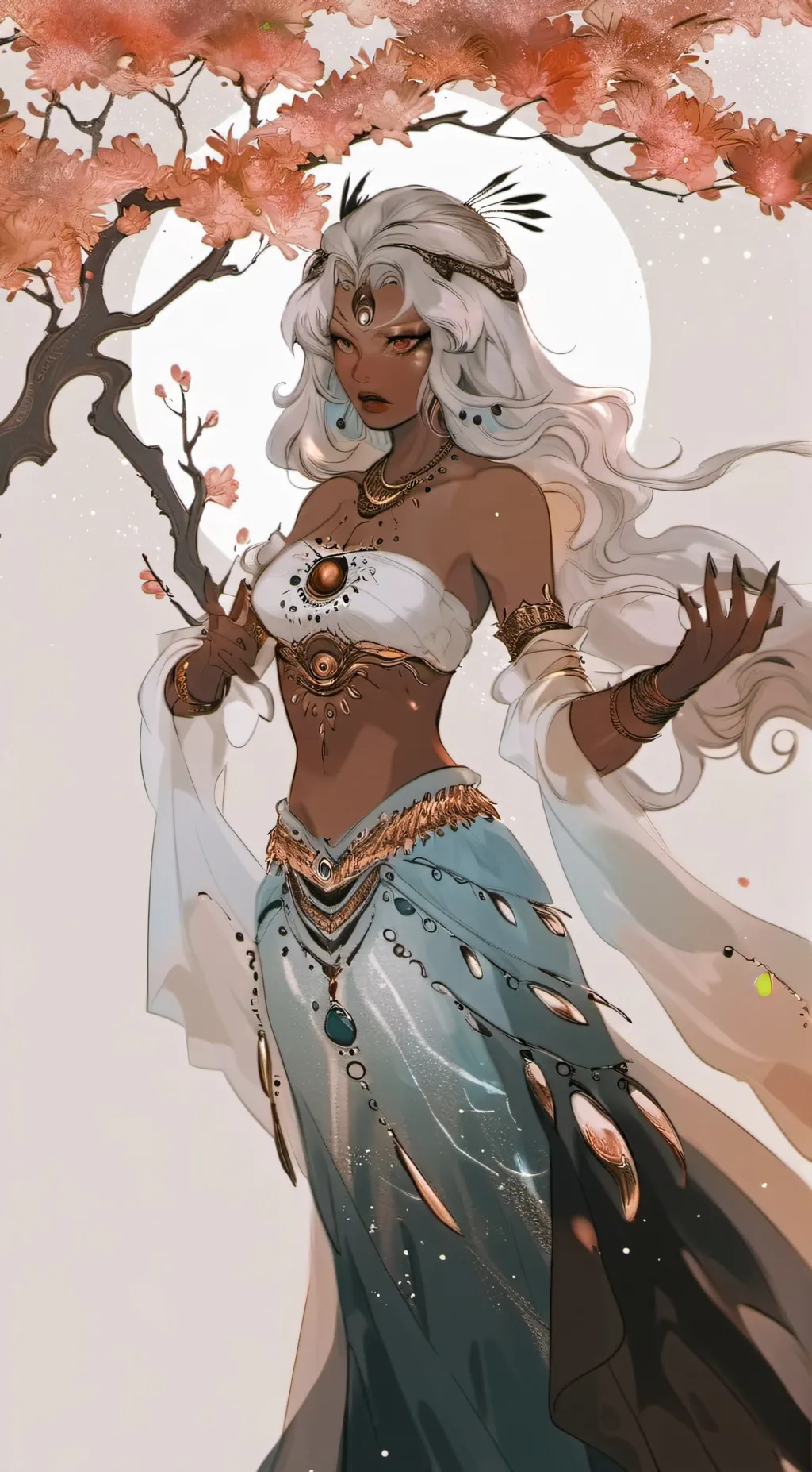 ai character: Fatima Hadi background