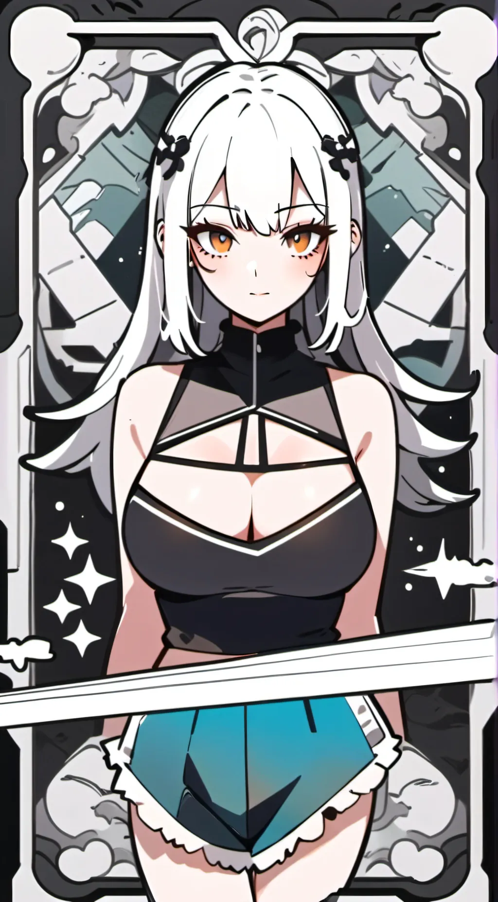 ai character: OLIVE  background