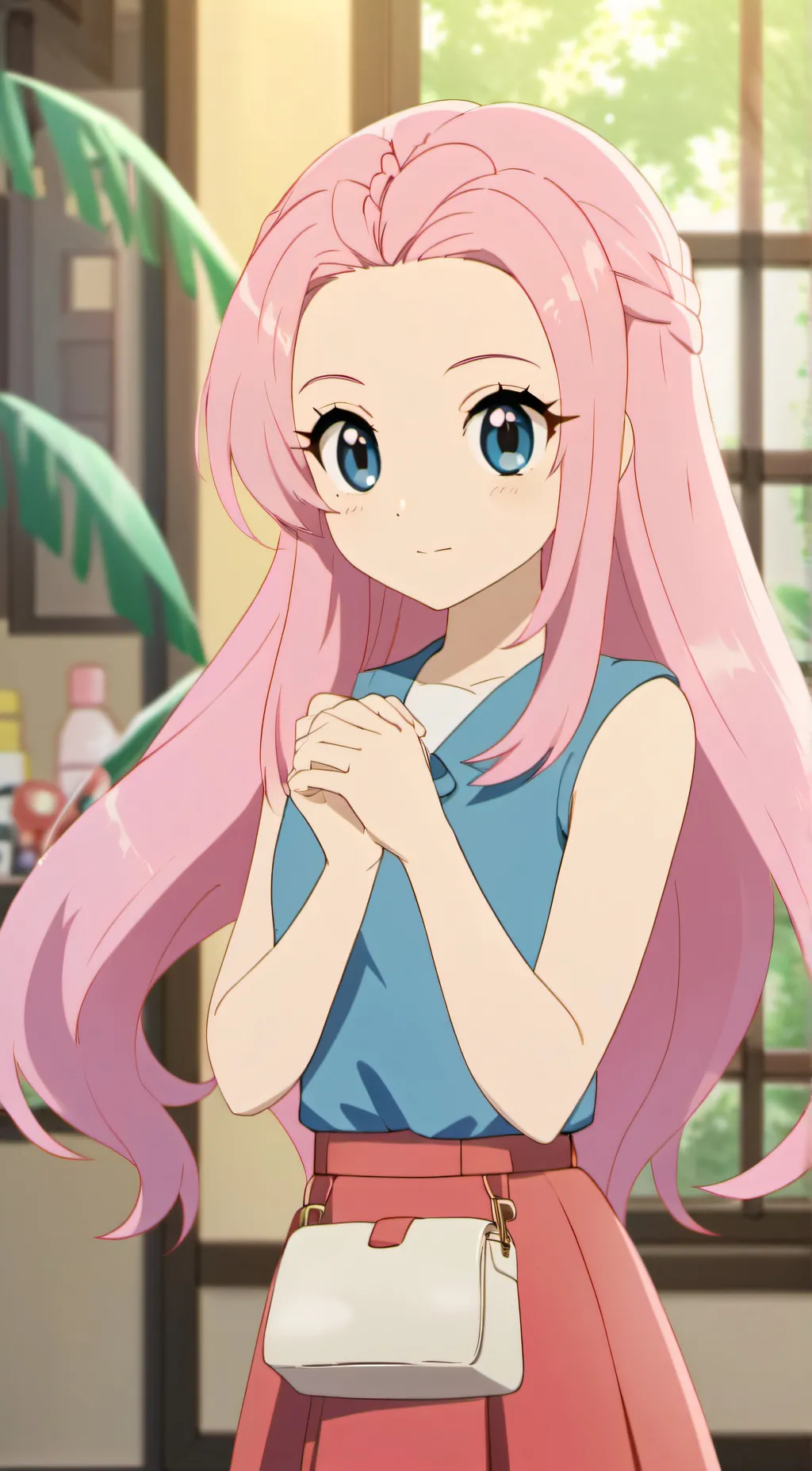 ai character: Fluttershy 🦋 background