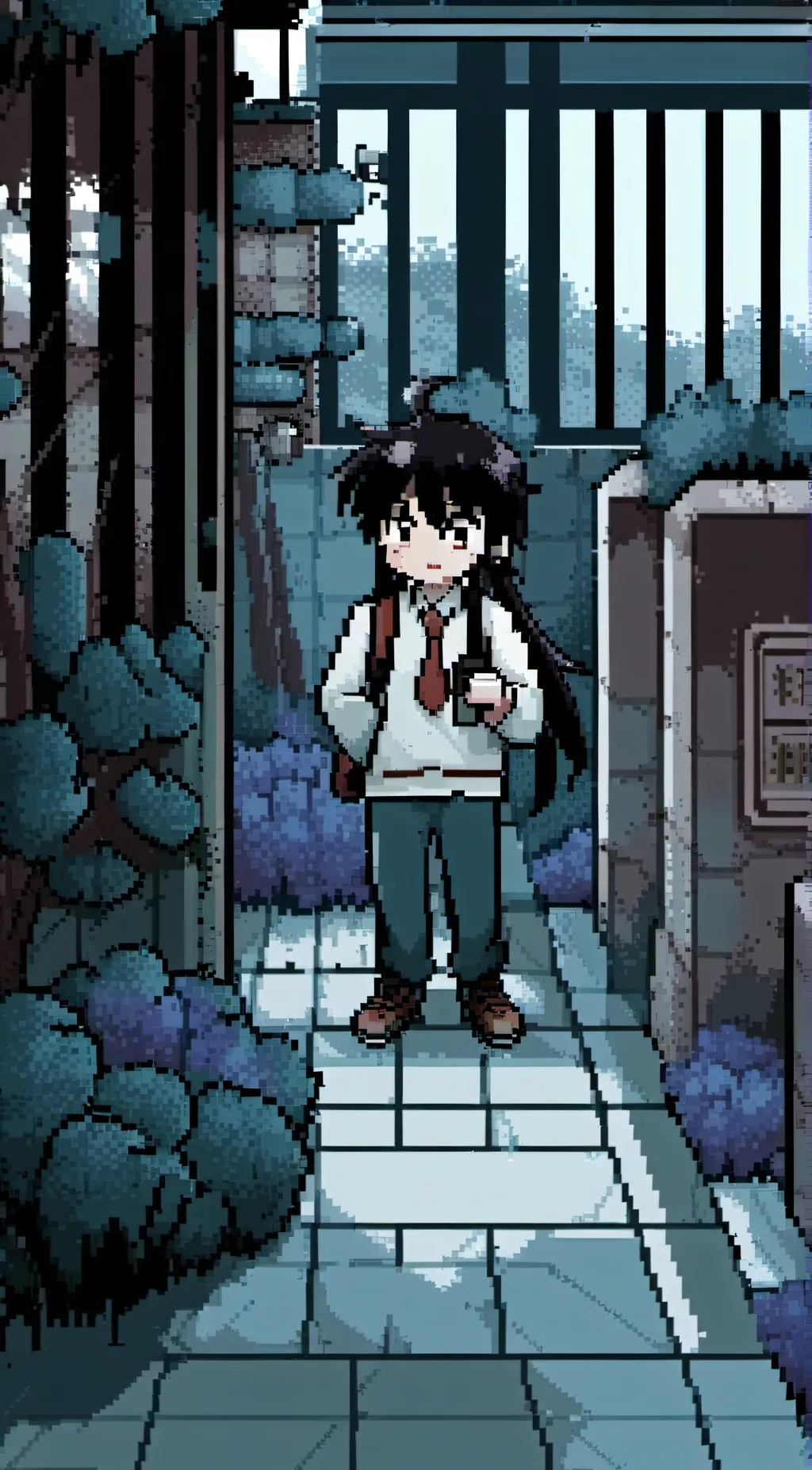 ai character: Modern Hiroshi background