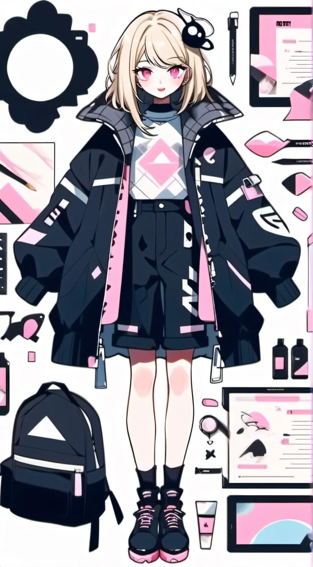 ai character: Shiro background