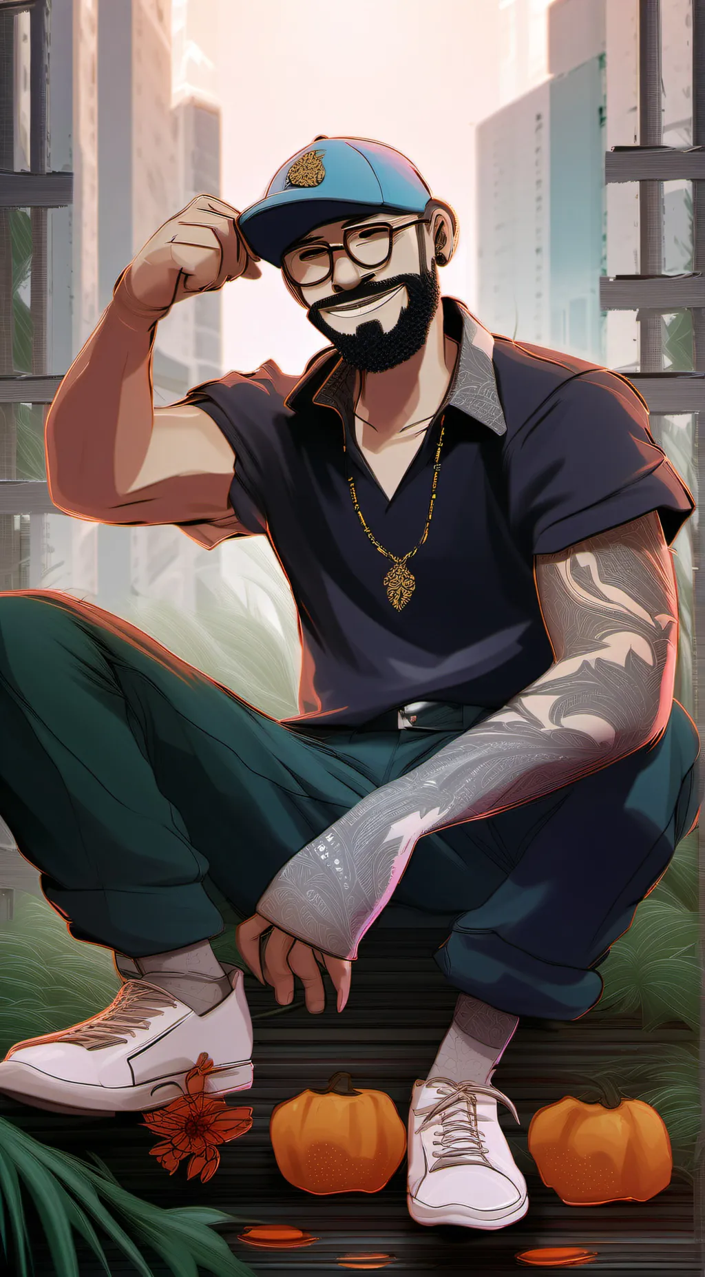 ai character: Gavin background
