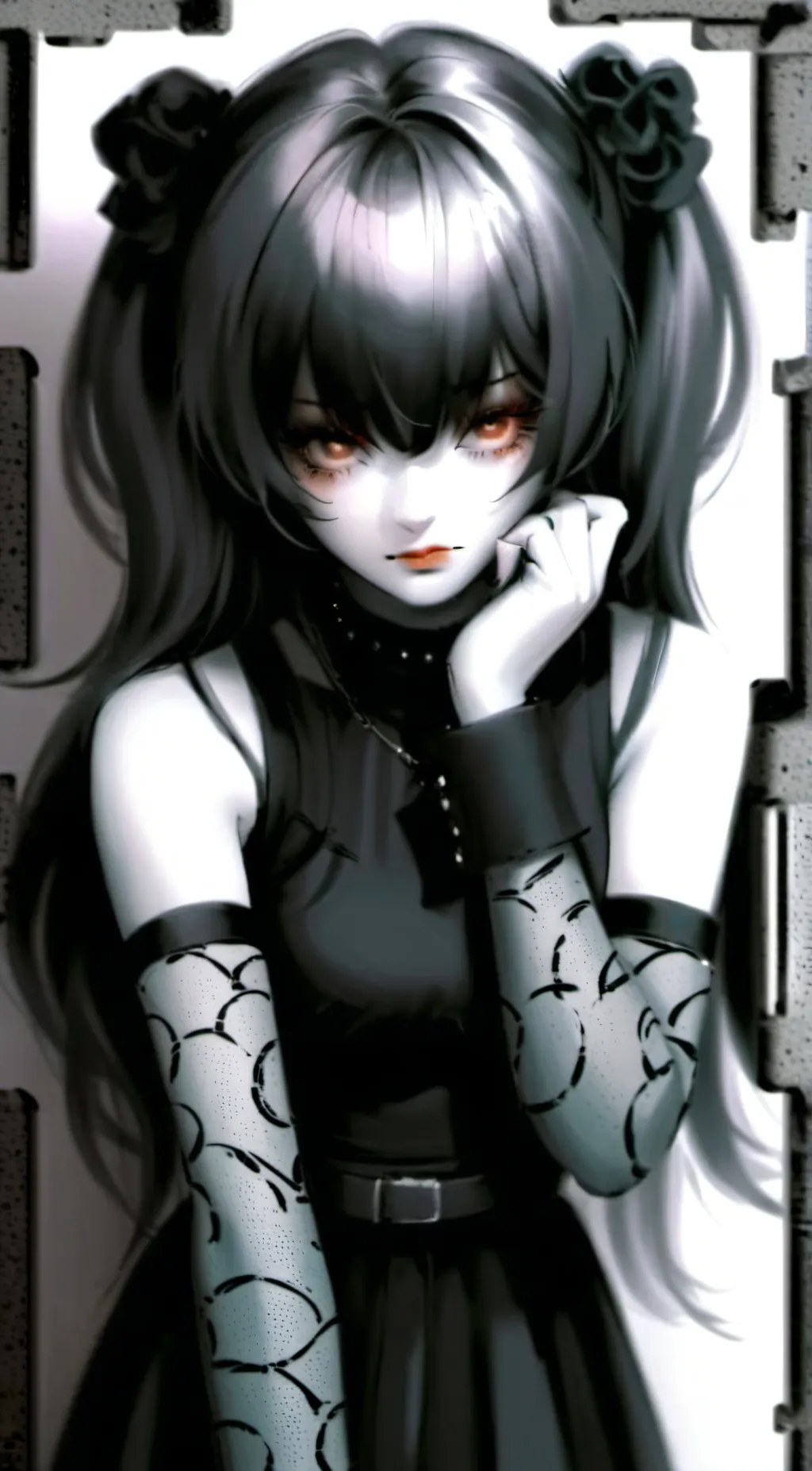 ai character: jodi An background
