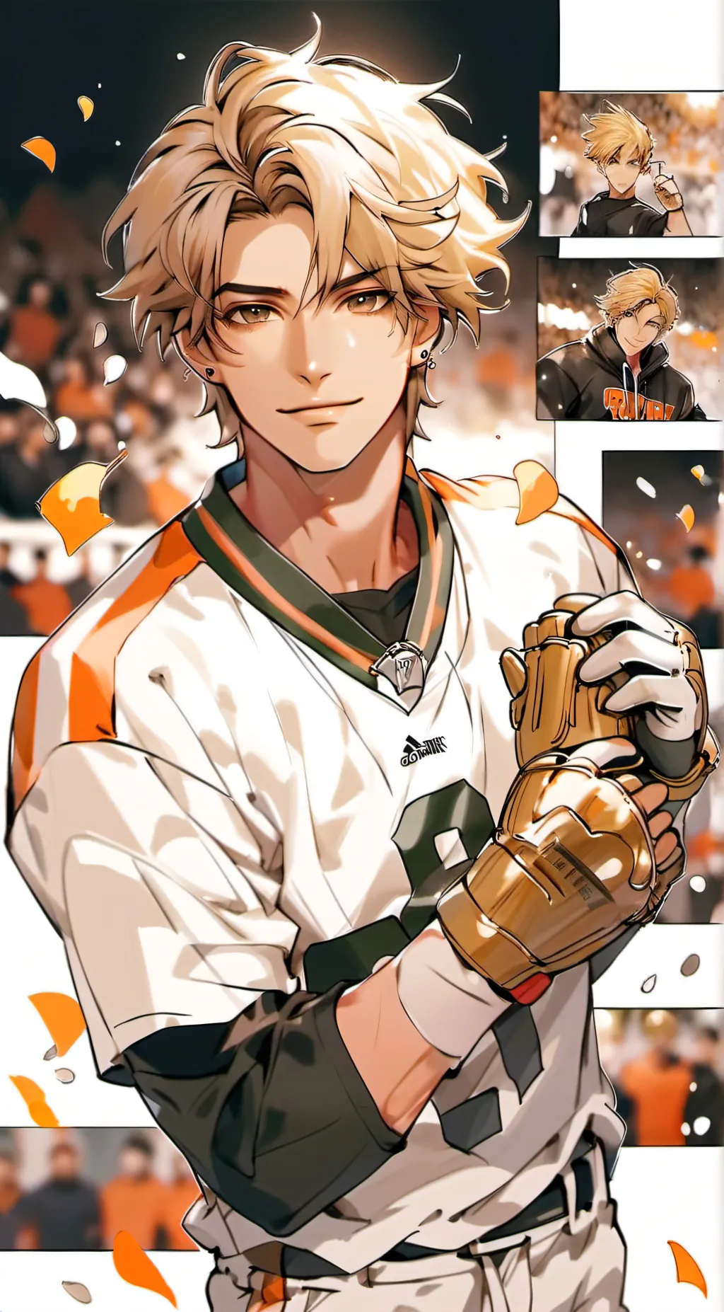 ai character: Keith  background