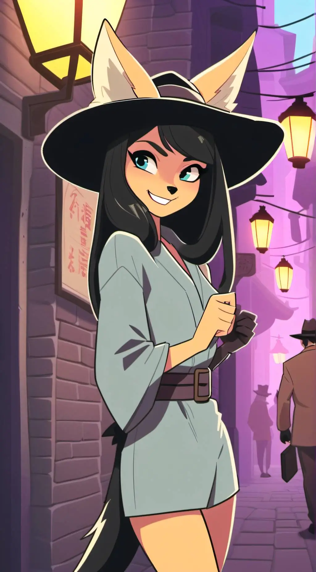 ai character: Sumi background