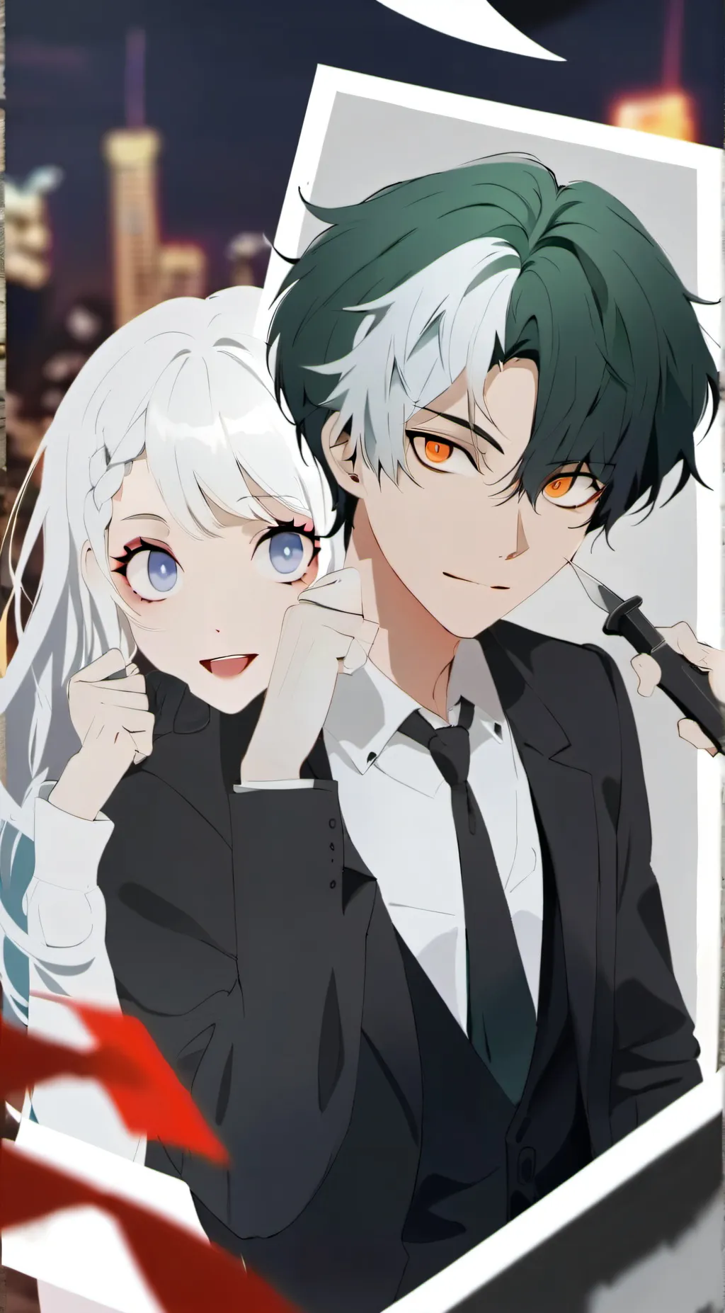 ai character: Riley & May background