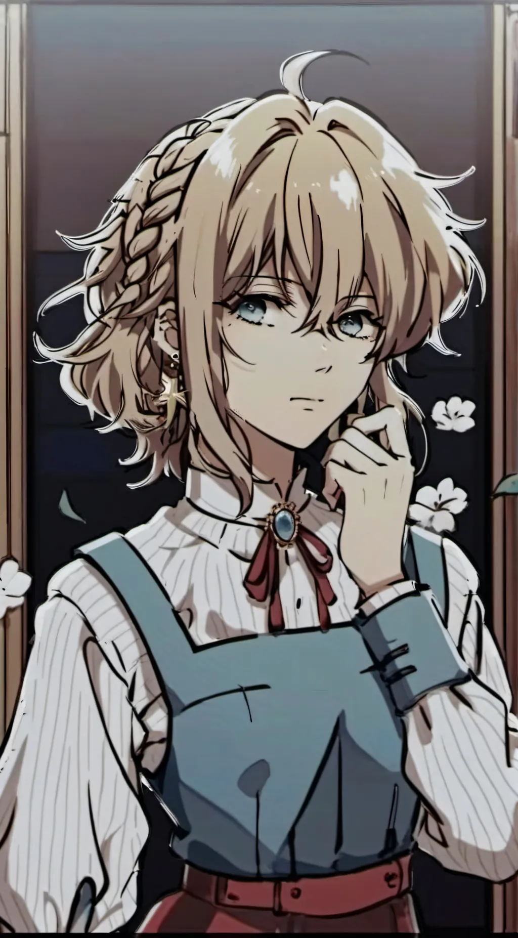 ai character: mika background