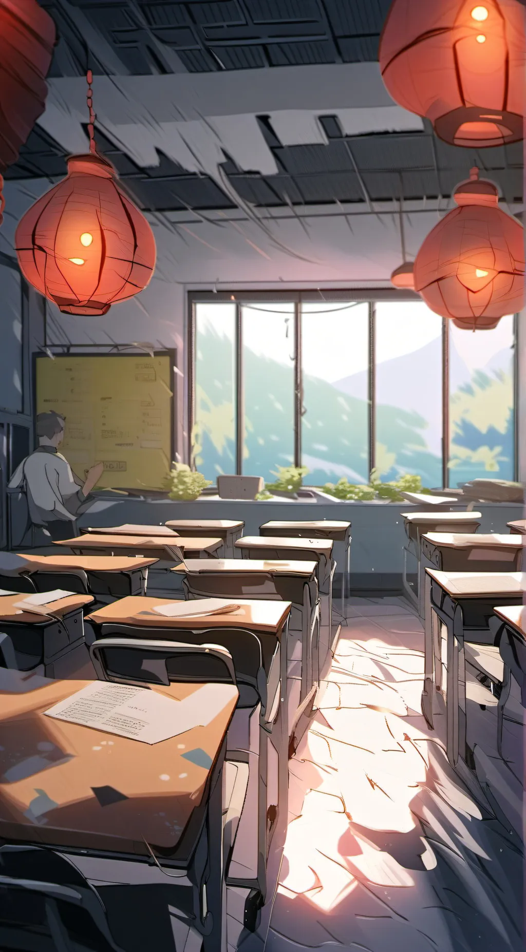 ai character: Mha class background