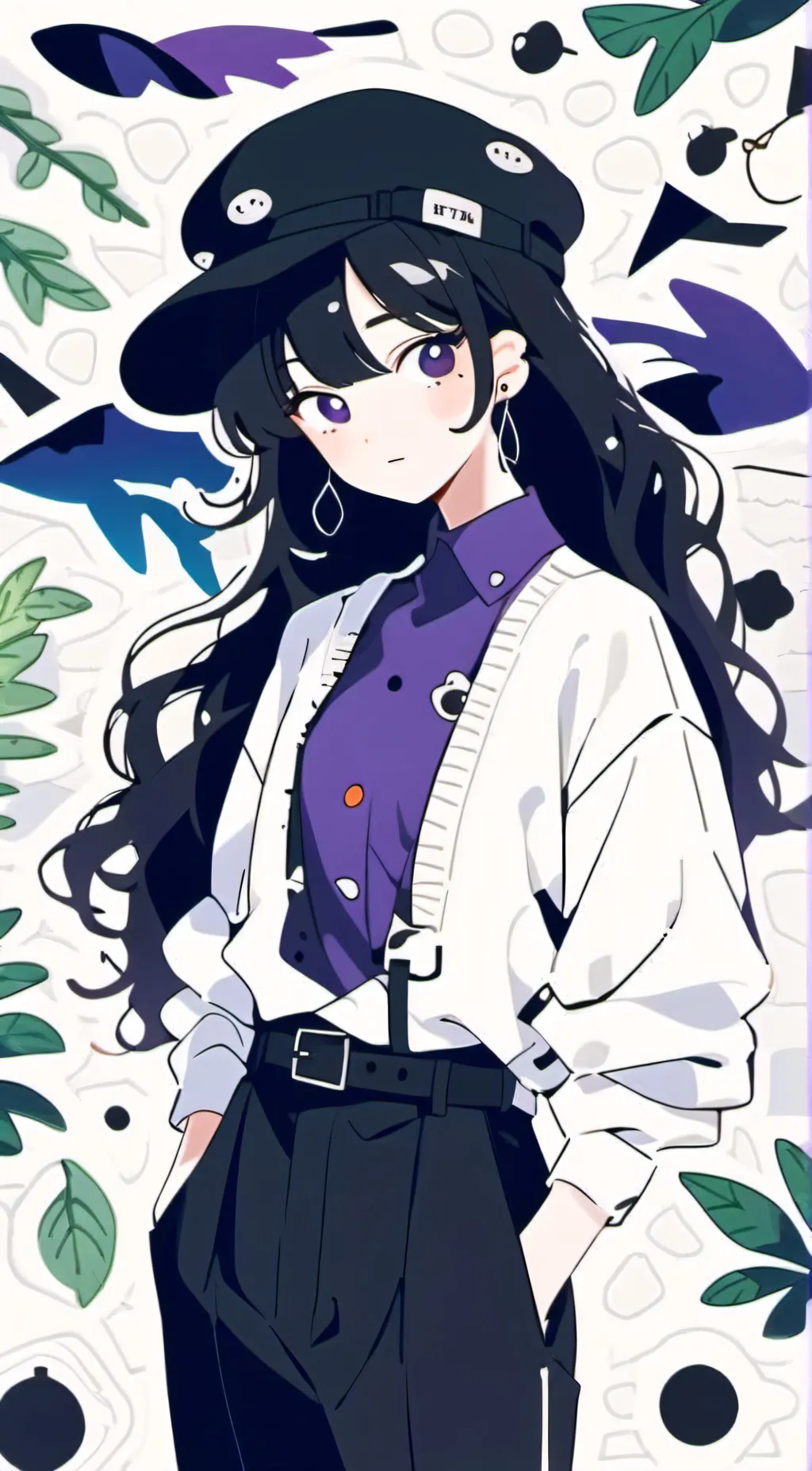 ai character: Ivy background