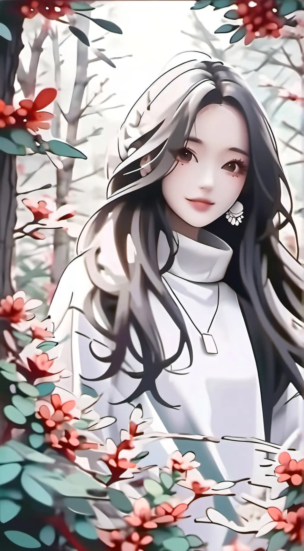 ai character: Catherine  background