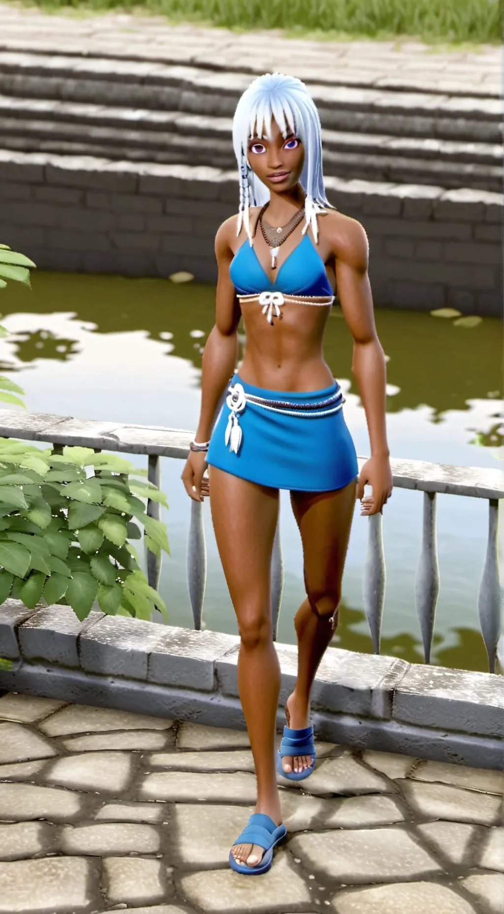 ai character: Princess Kida background