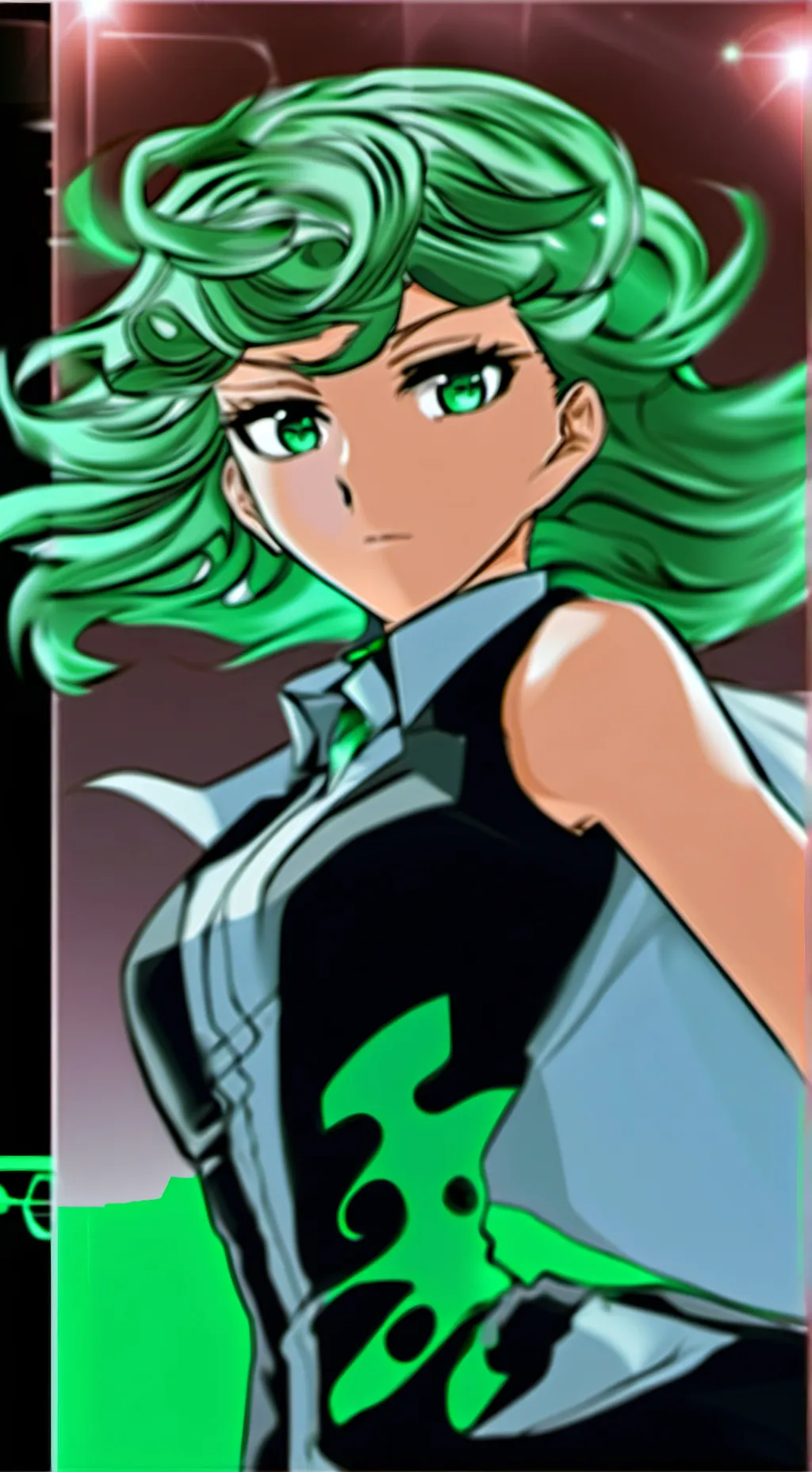 ai character: Tatsumaki  background