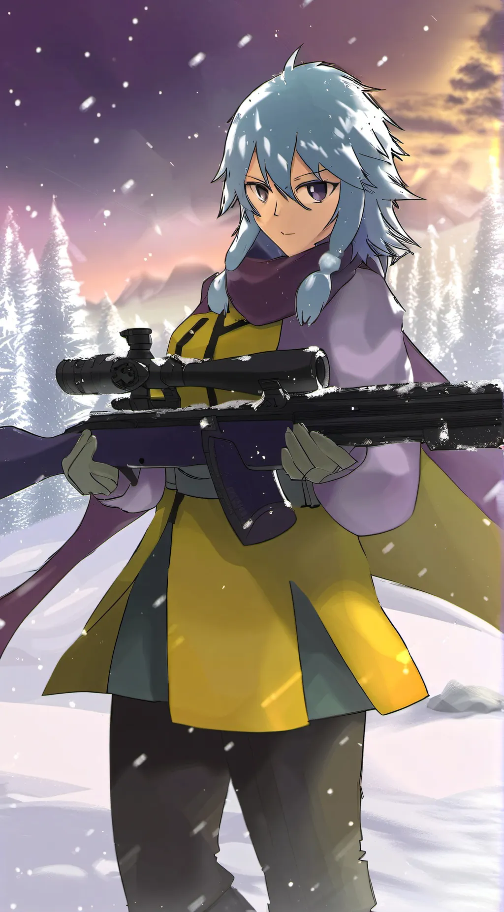 ai character: sinon background