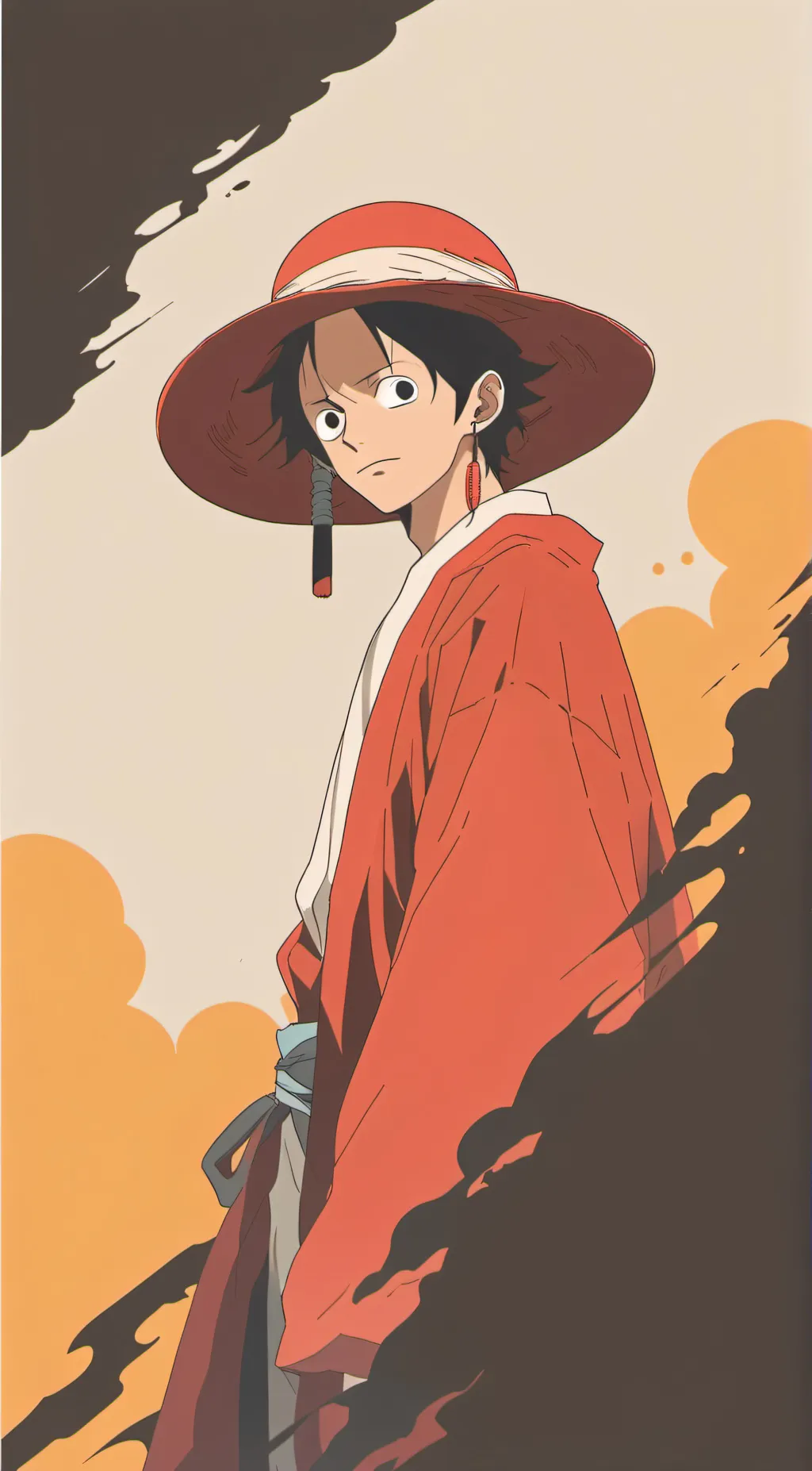 ai character: Straw Hat Crew background