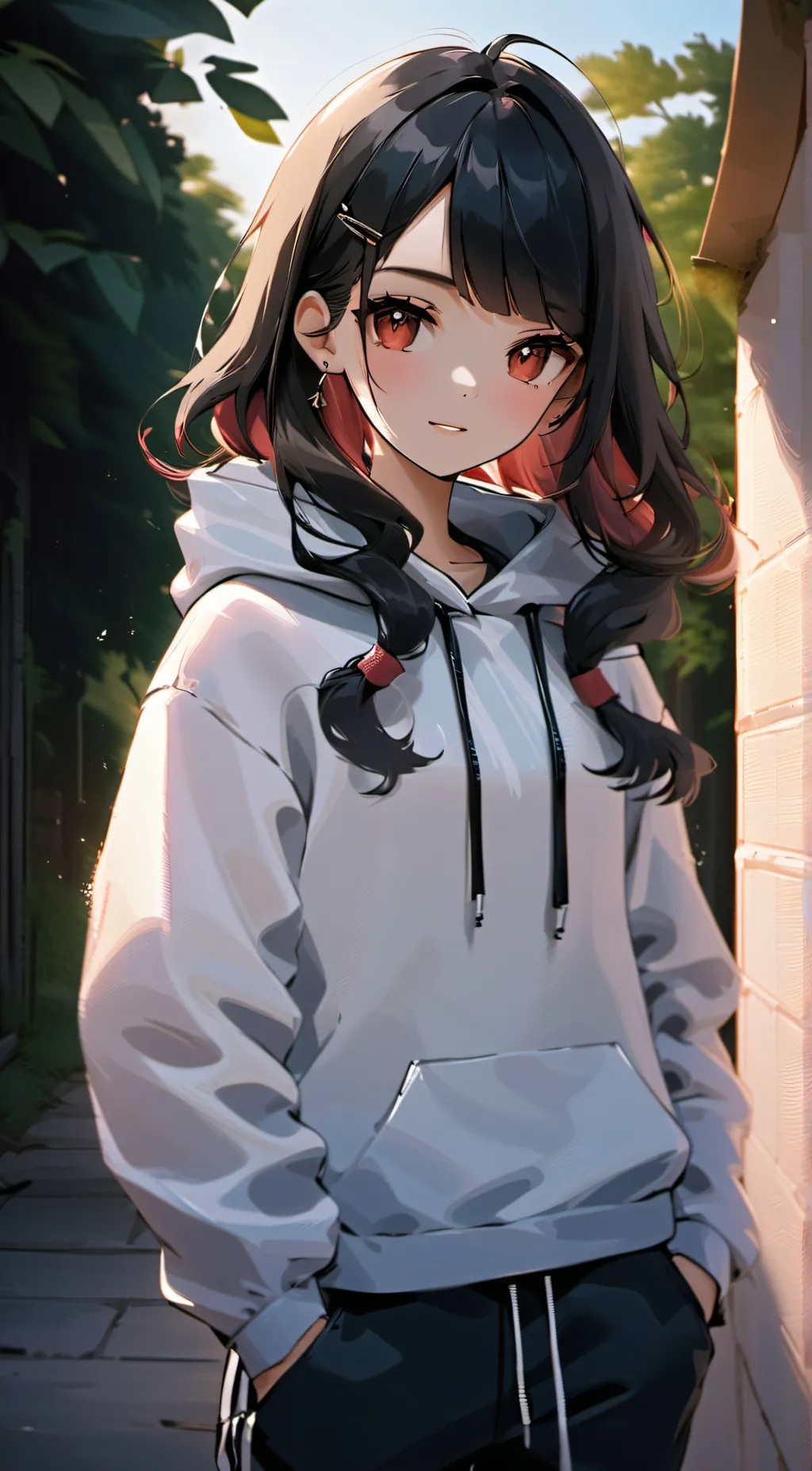 ai character: Rayne background