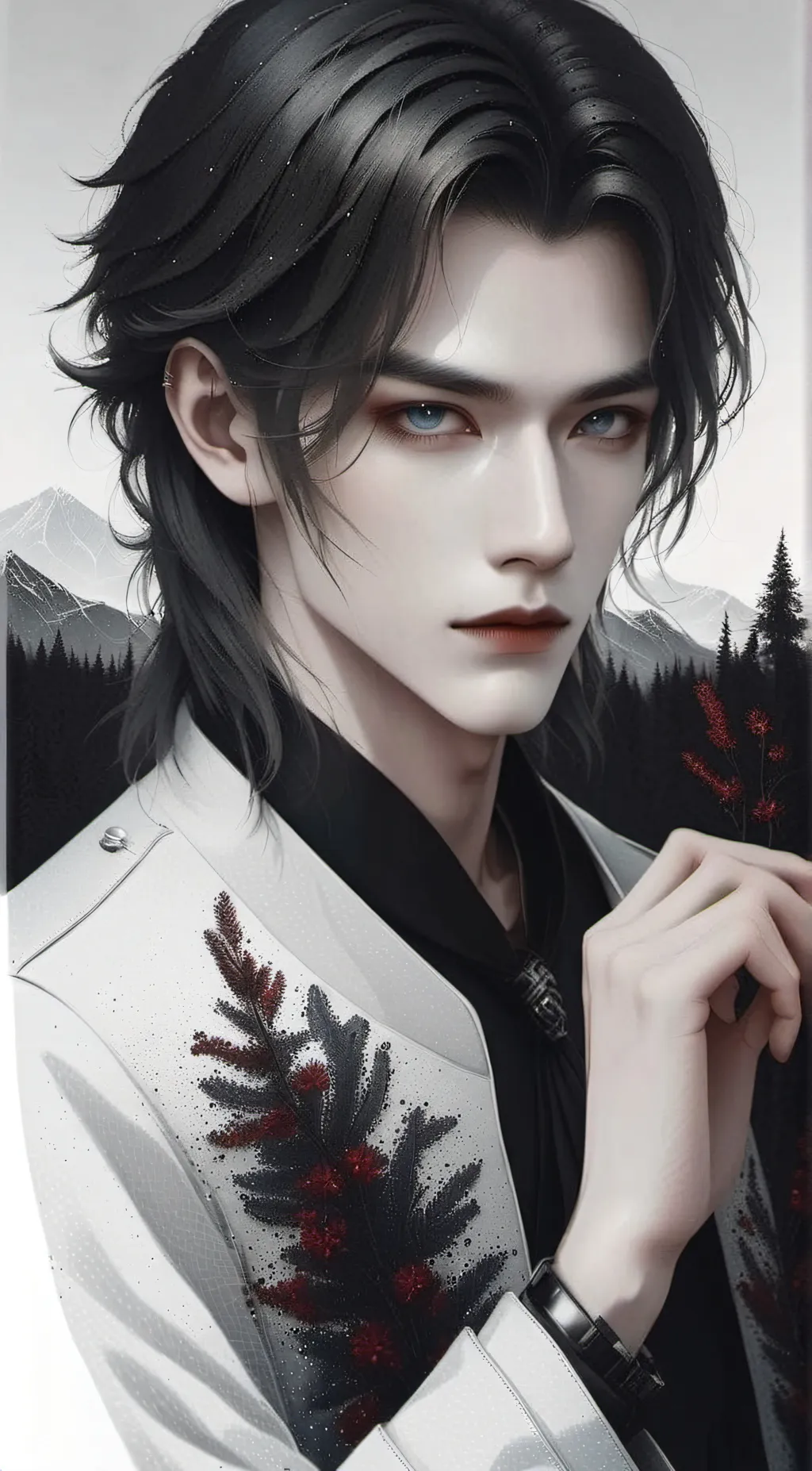 ai character: Damian background