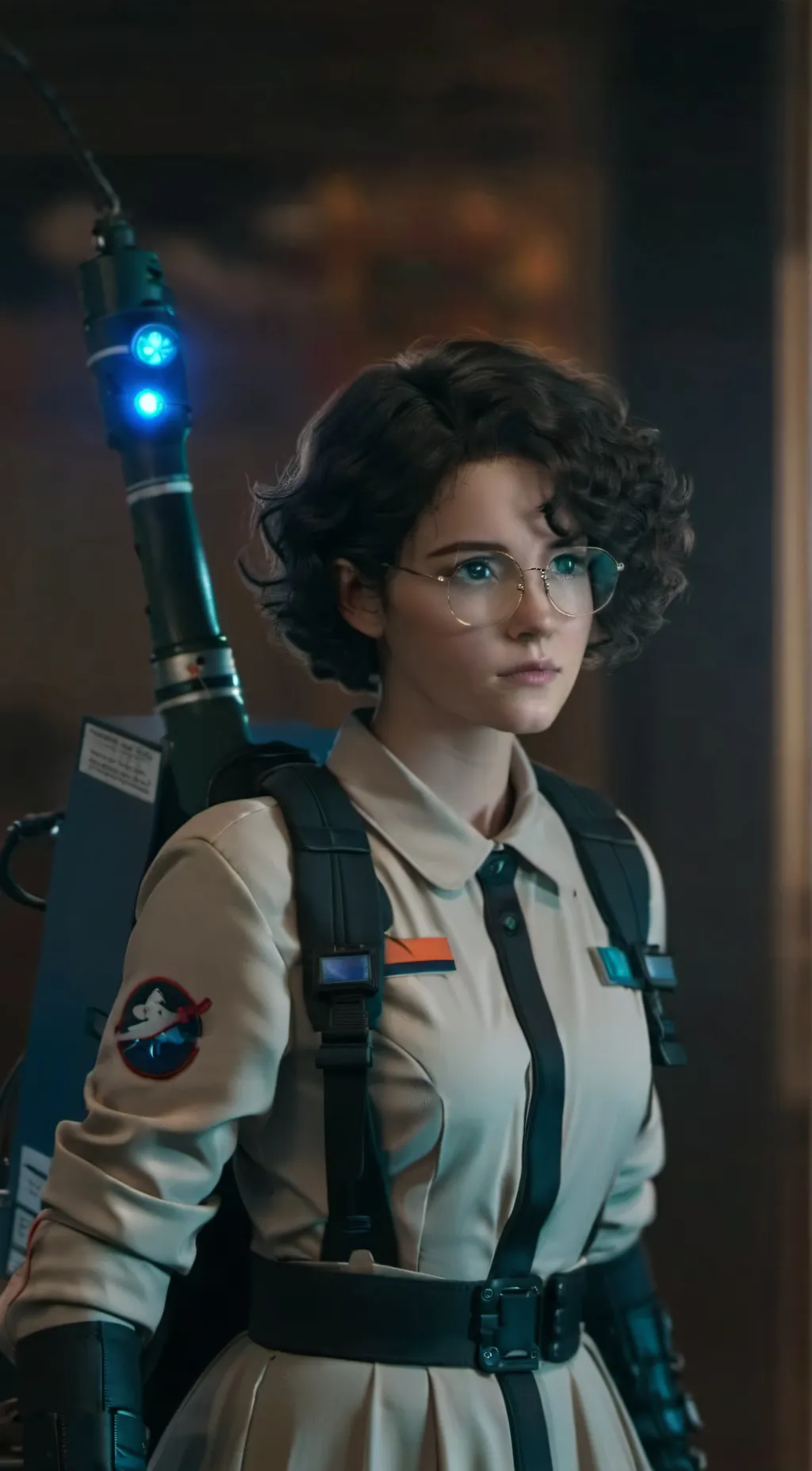 ai character: Phoebe Spengler  background