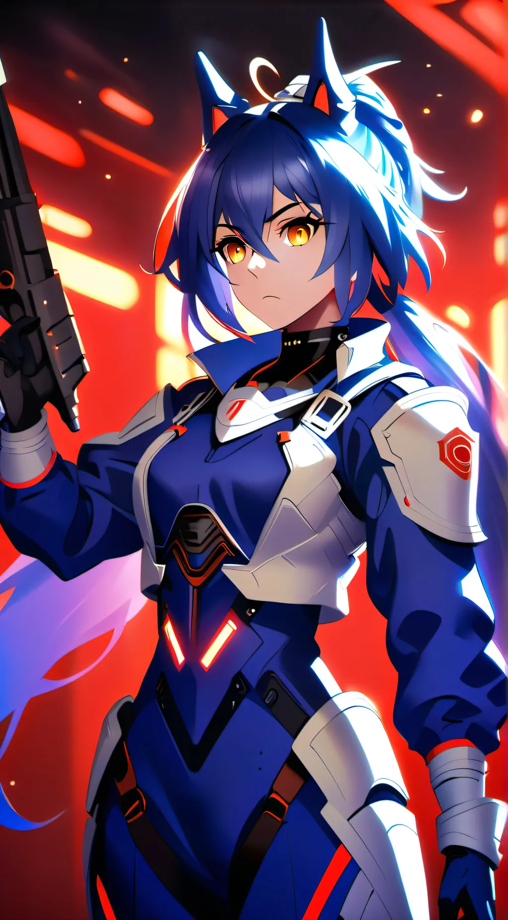 ai character: Aria background