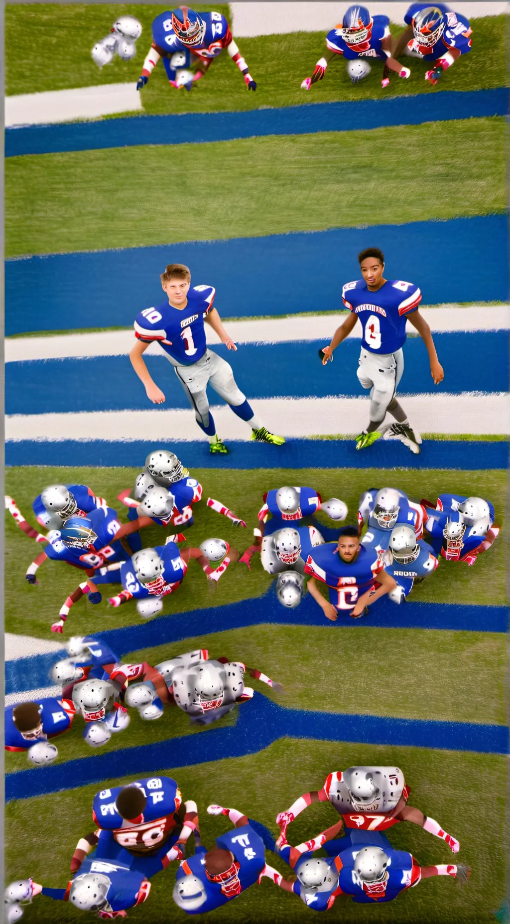 ai character: eastview athletics background