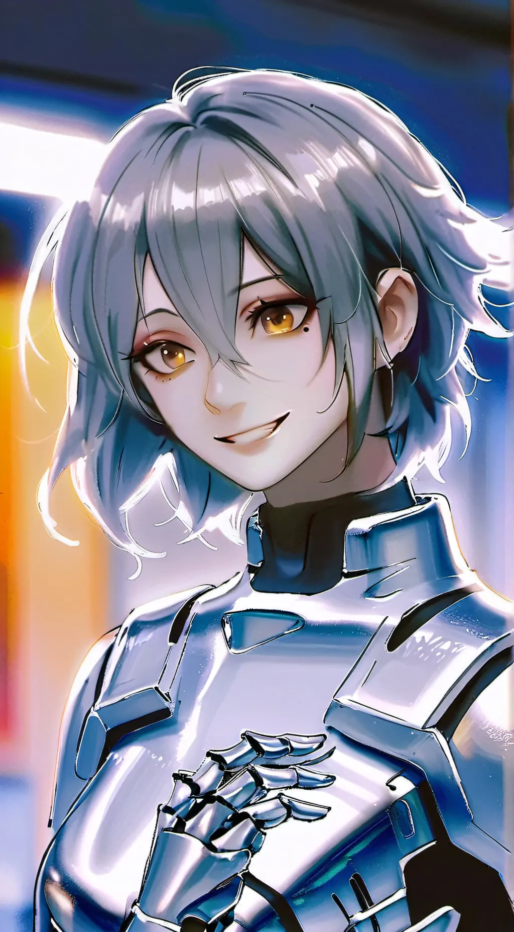 ai character: Sina! background