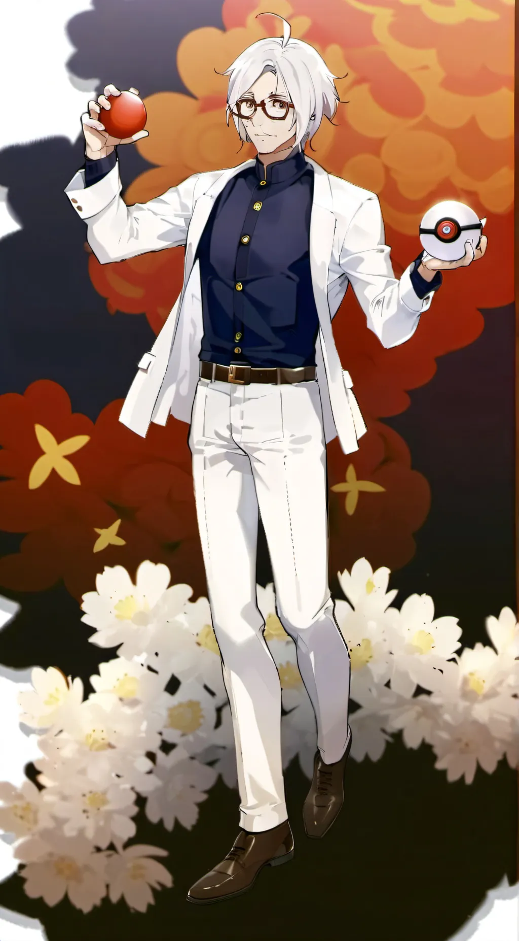 ai character: director clavell  background