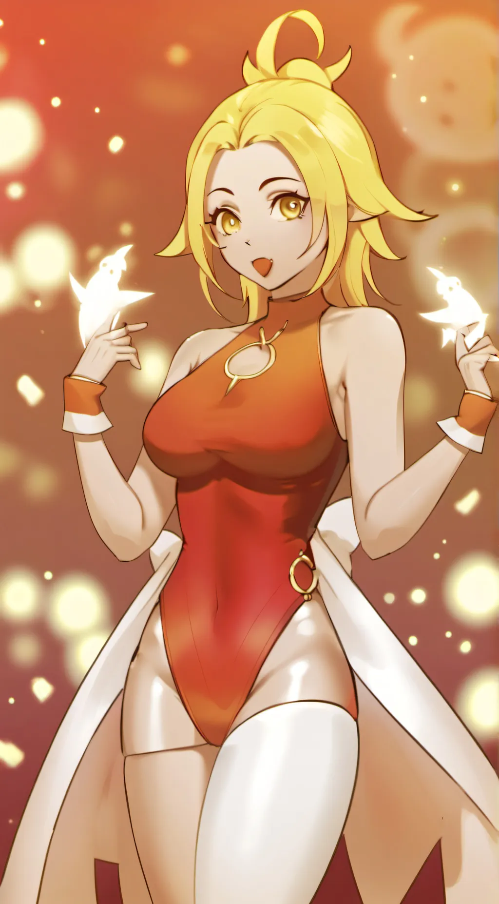 ai character: fuecoco background