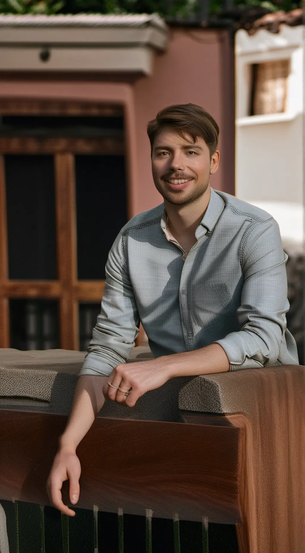ai character: Mrbeast background