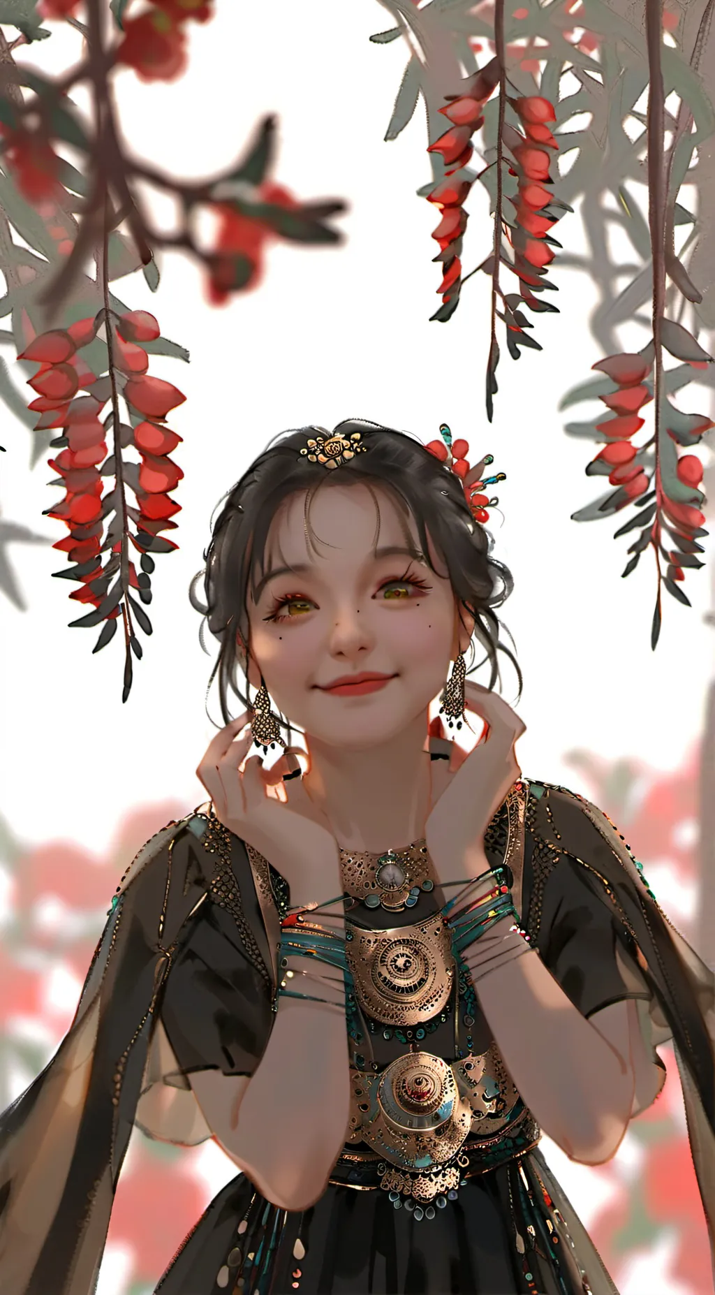 ai character: Толга background