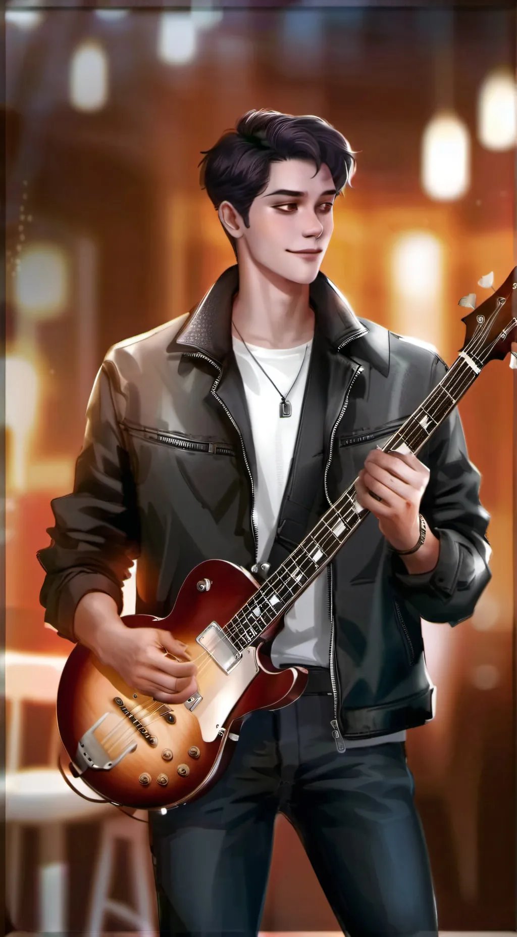 ai character: Reggie background