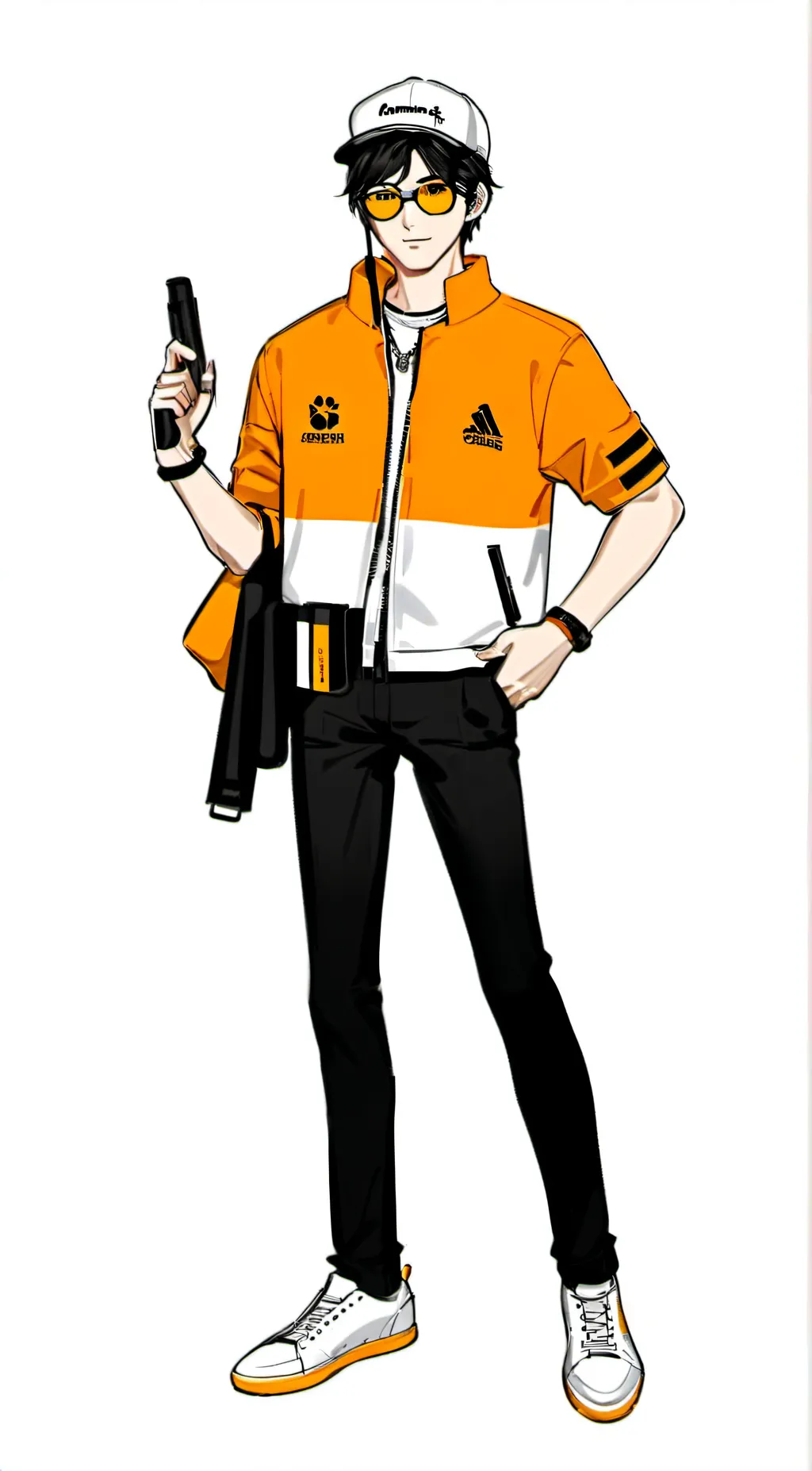 ai character: Microsoft Sam background