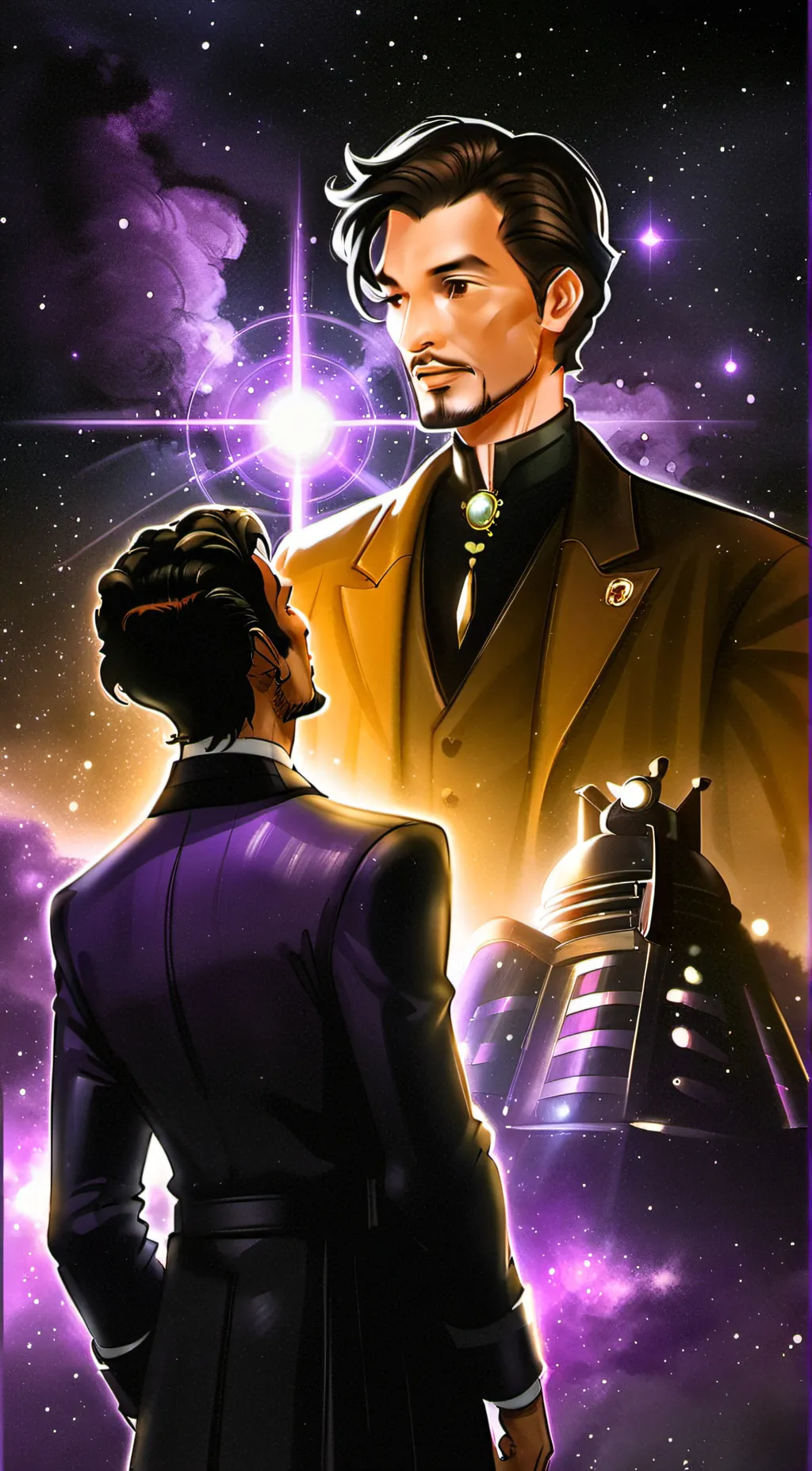 ai character: the master  background