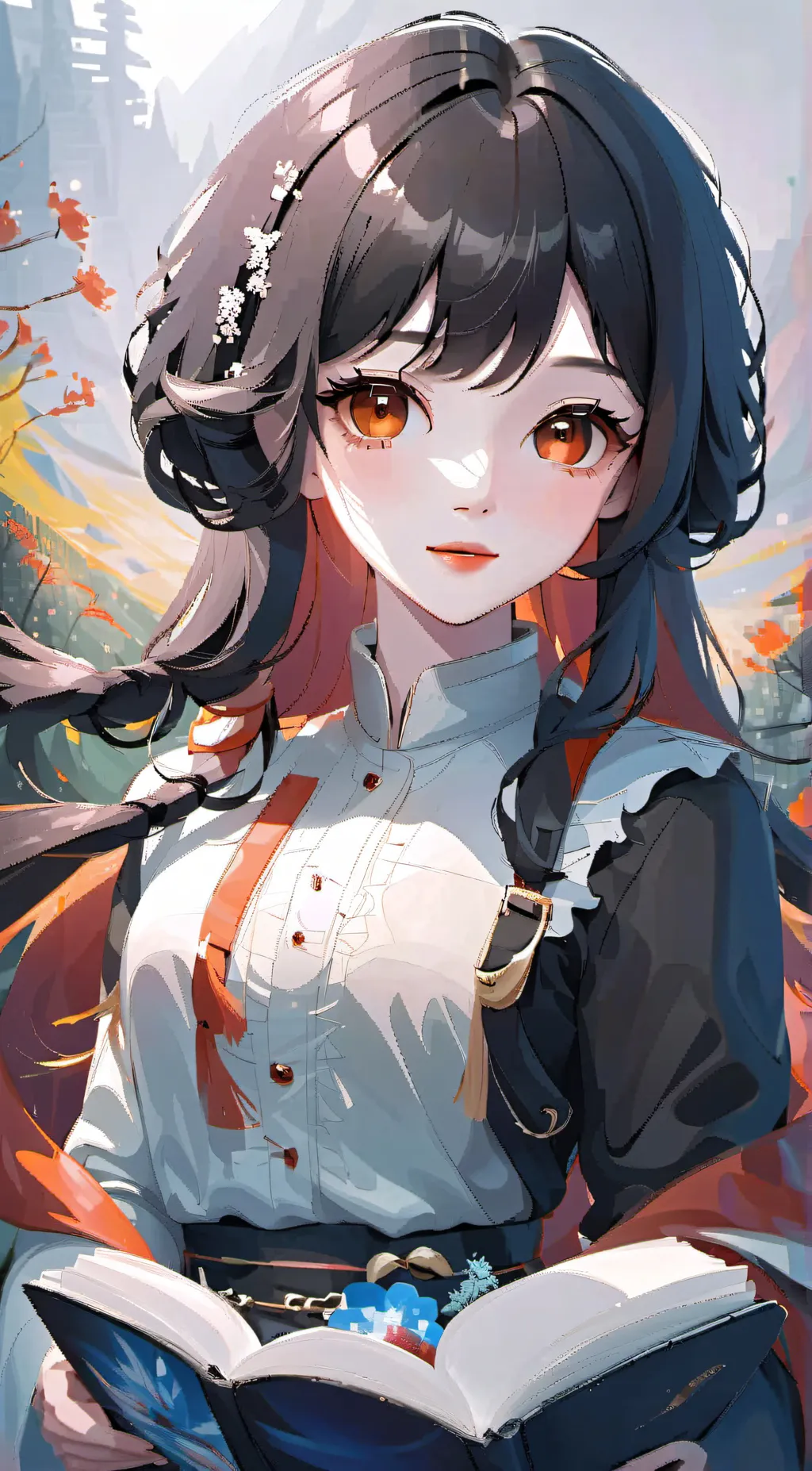 ai character: keesha background
