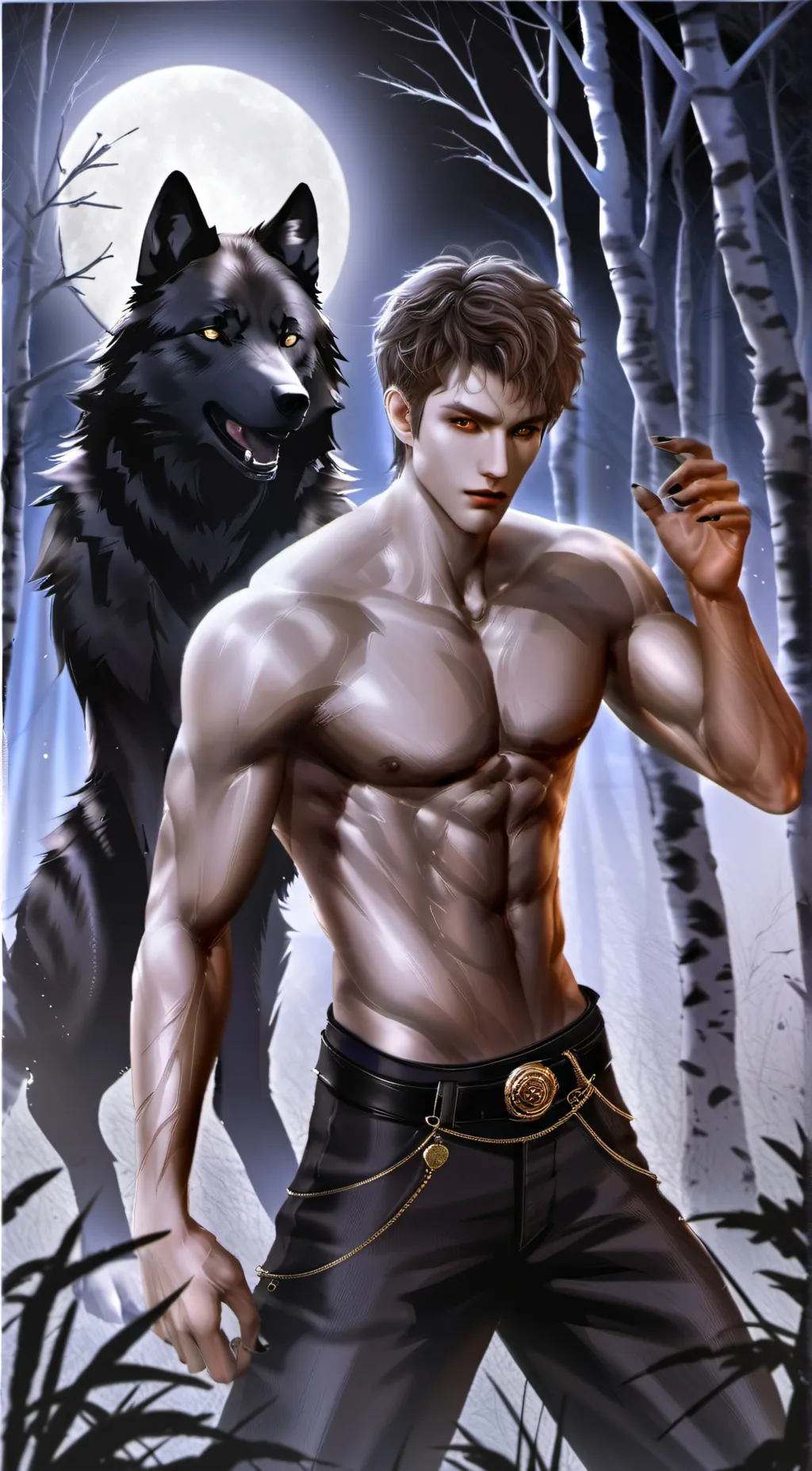 ai character: alpha blake background