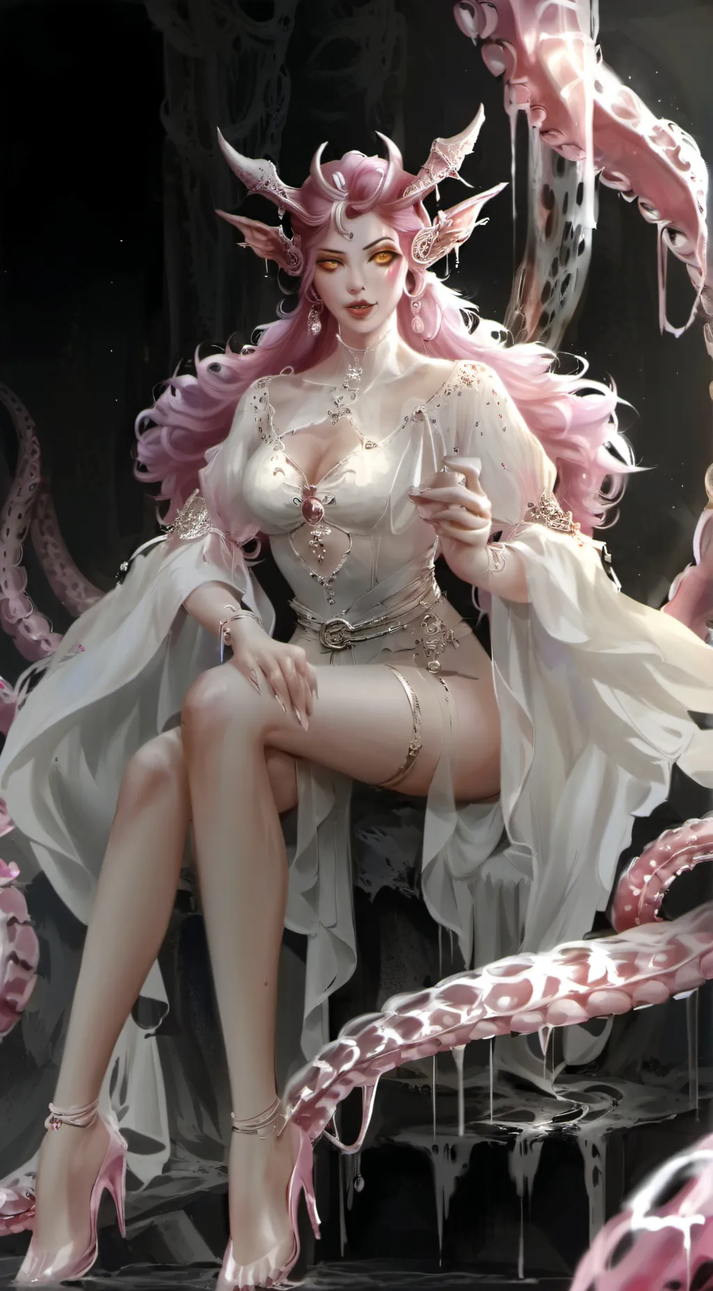 ai character: Julia  background
