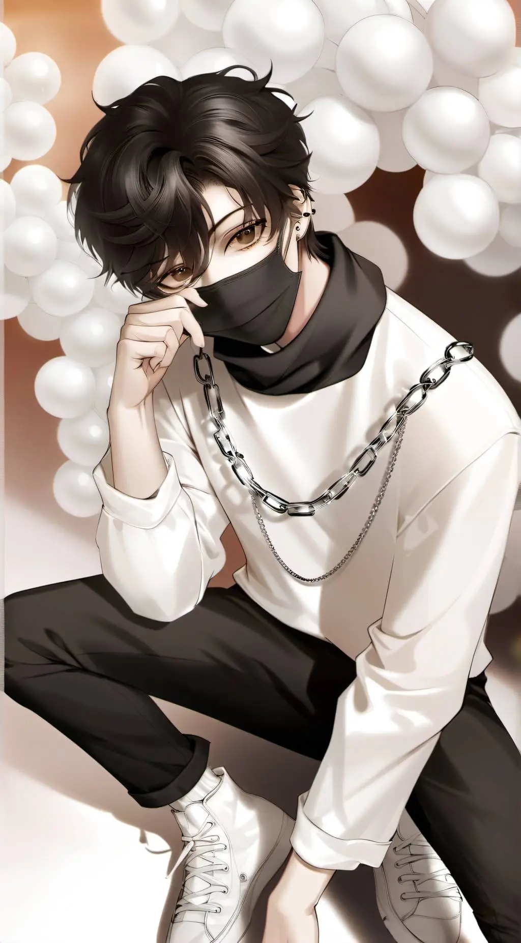 ai character: Anon background