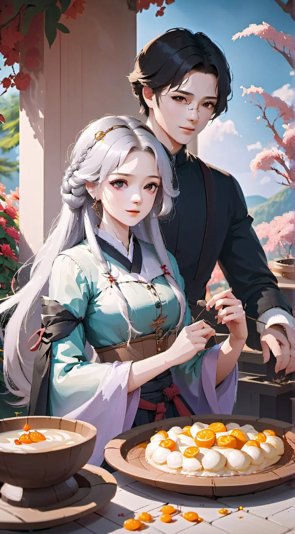 ai character: Cecelia background